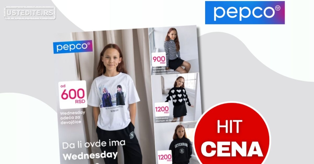 Pepco ODEĆA ZA DEVOJČICE septembar 2025.