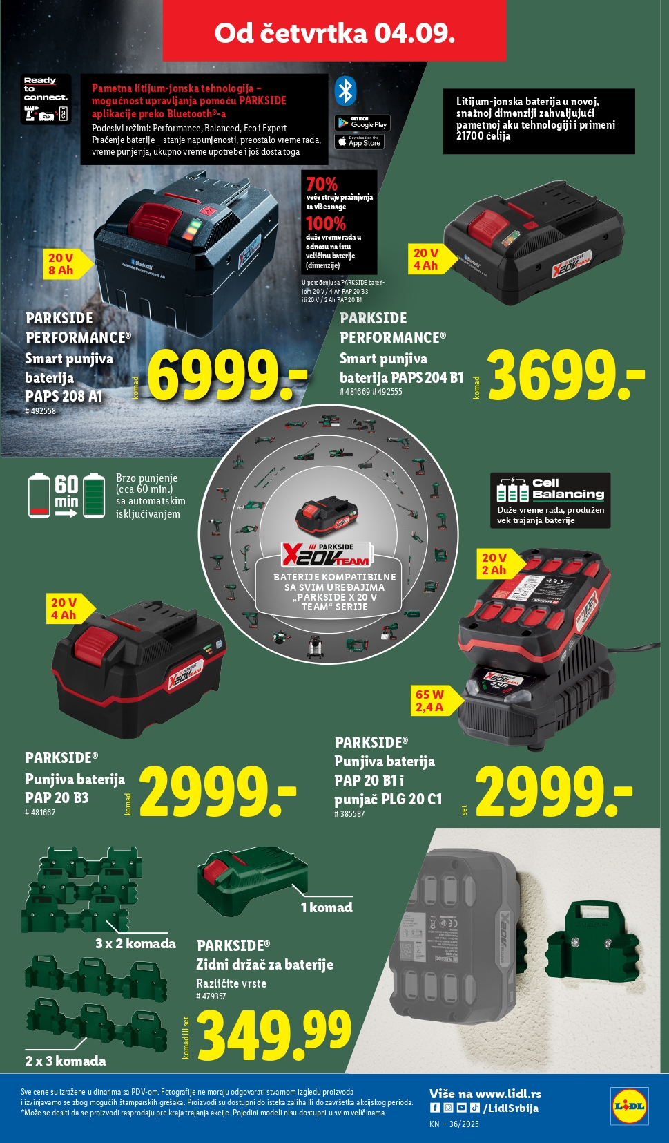 Lidl katalog NEPREHRANA 4-10.9.2025.