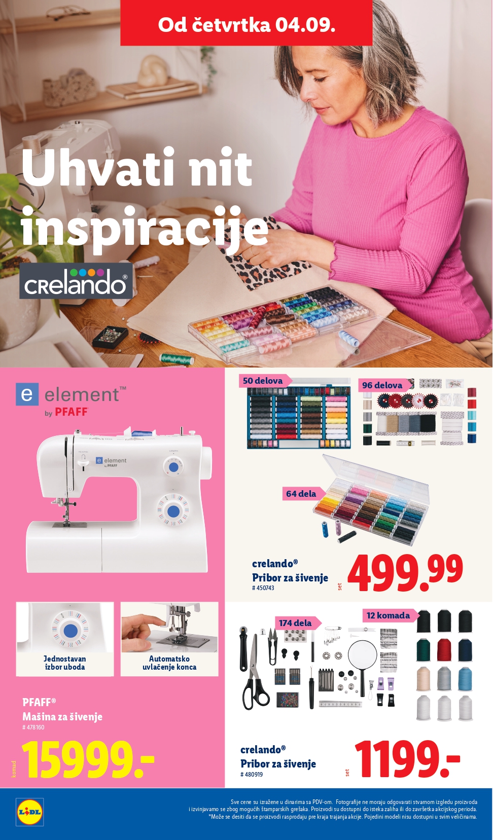Lidl katalog NEPREHRANA 4-10.9.2025.