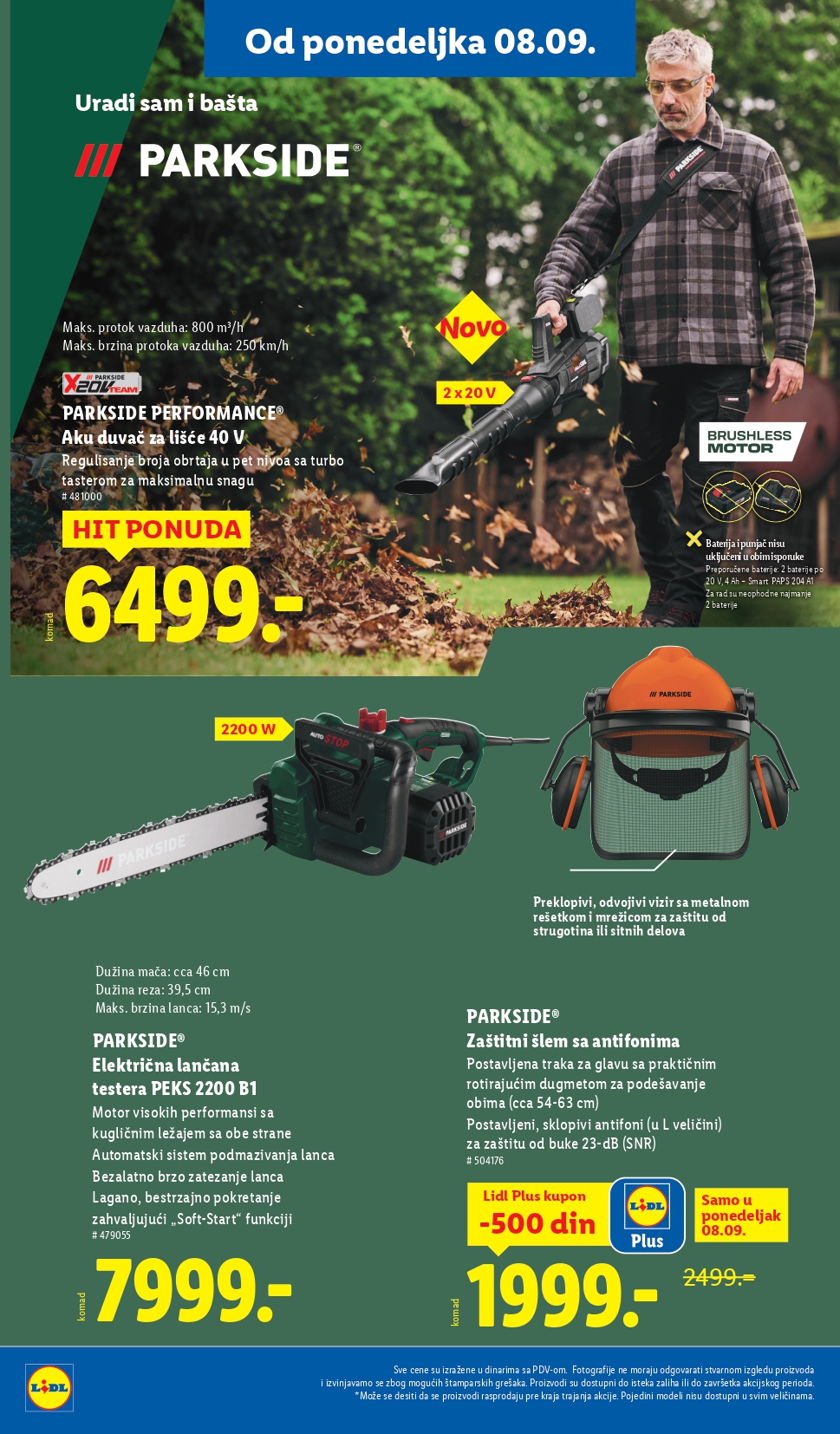 Lidl katalog NEPREHRANA 4-10.9.2025.