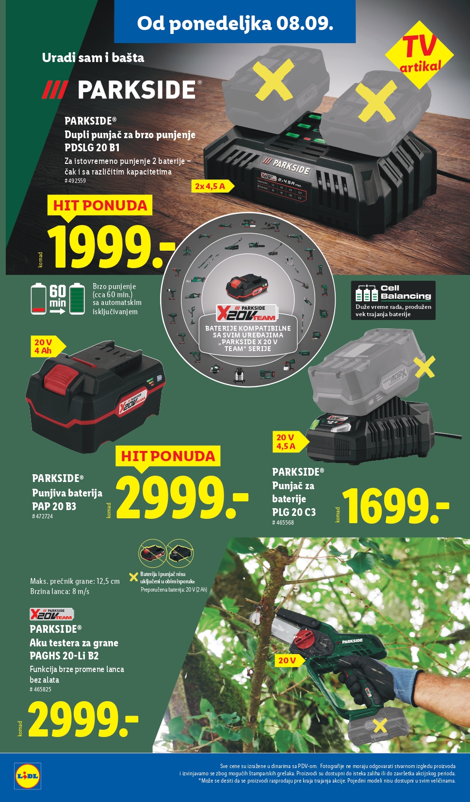 Lidl katalog NEPREHRANA 4-10.9.2025.