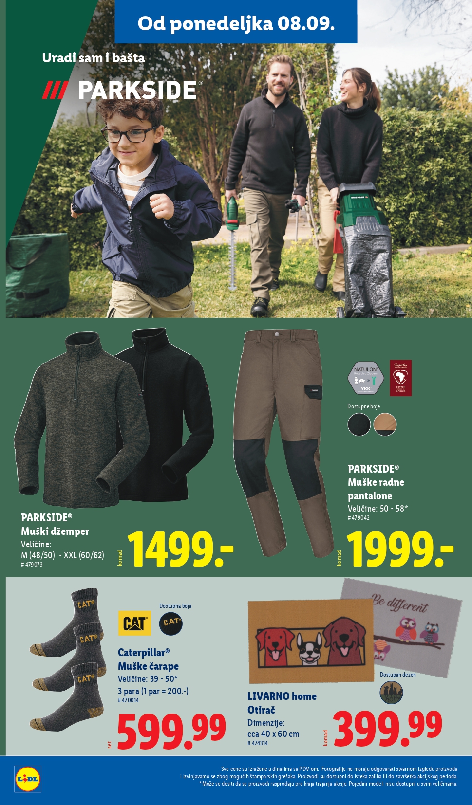 Lidl katalog NEPREHRANA 4-10.9.2025.