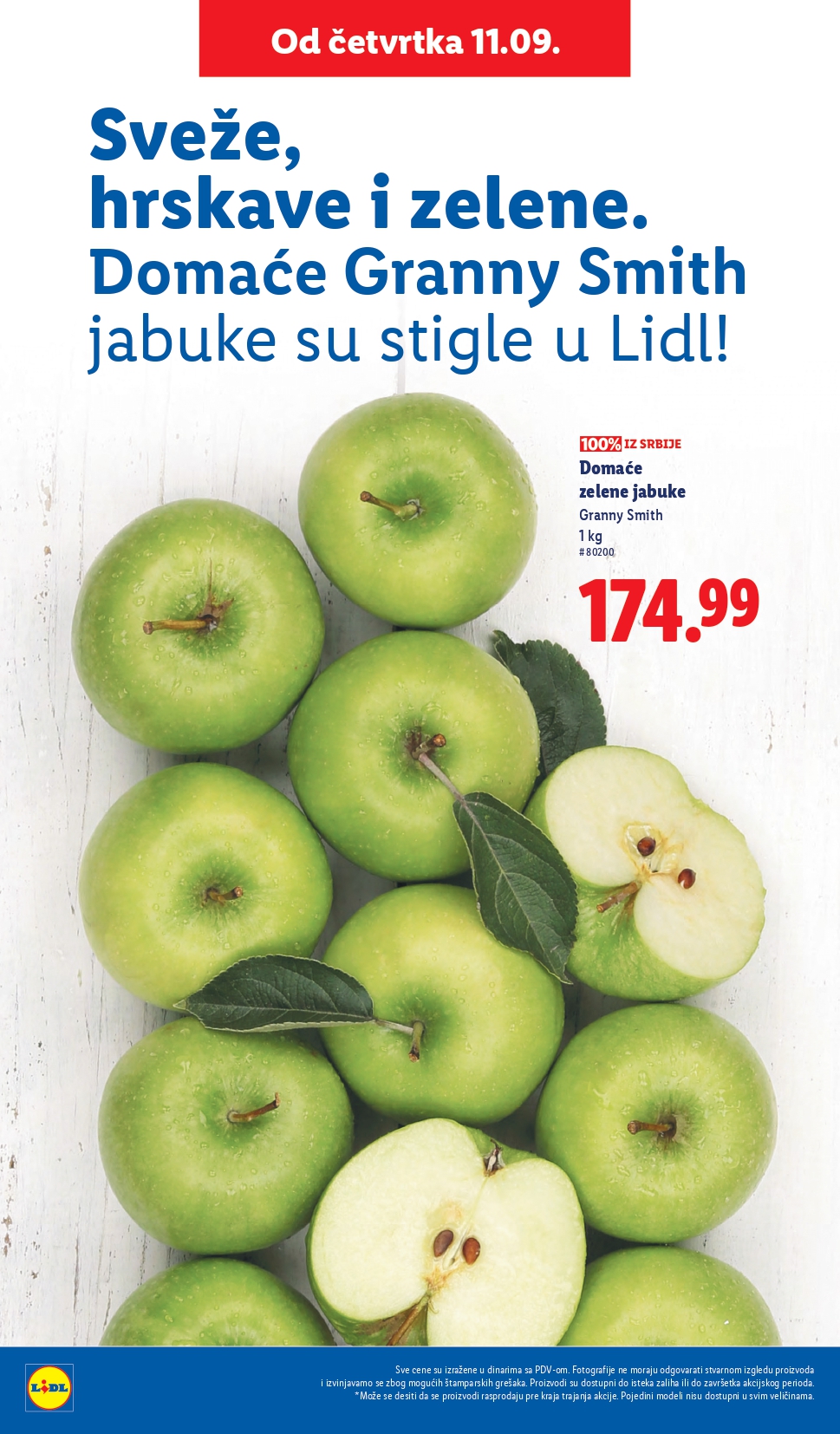 Lidl katalog PREHRANA 11-17.9.2025.