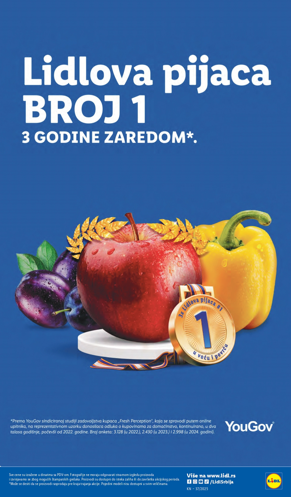 Lidl katalog PREHRANA 11-17.9.2025.