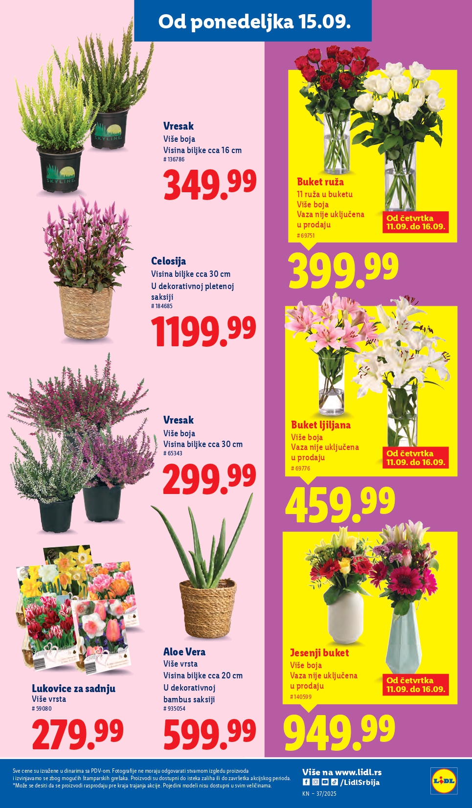 Lidl katalog PREHRANA 11-17.9.2025.