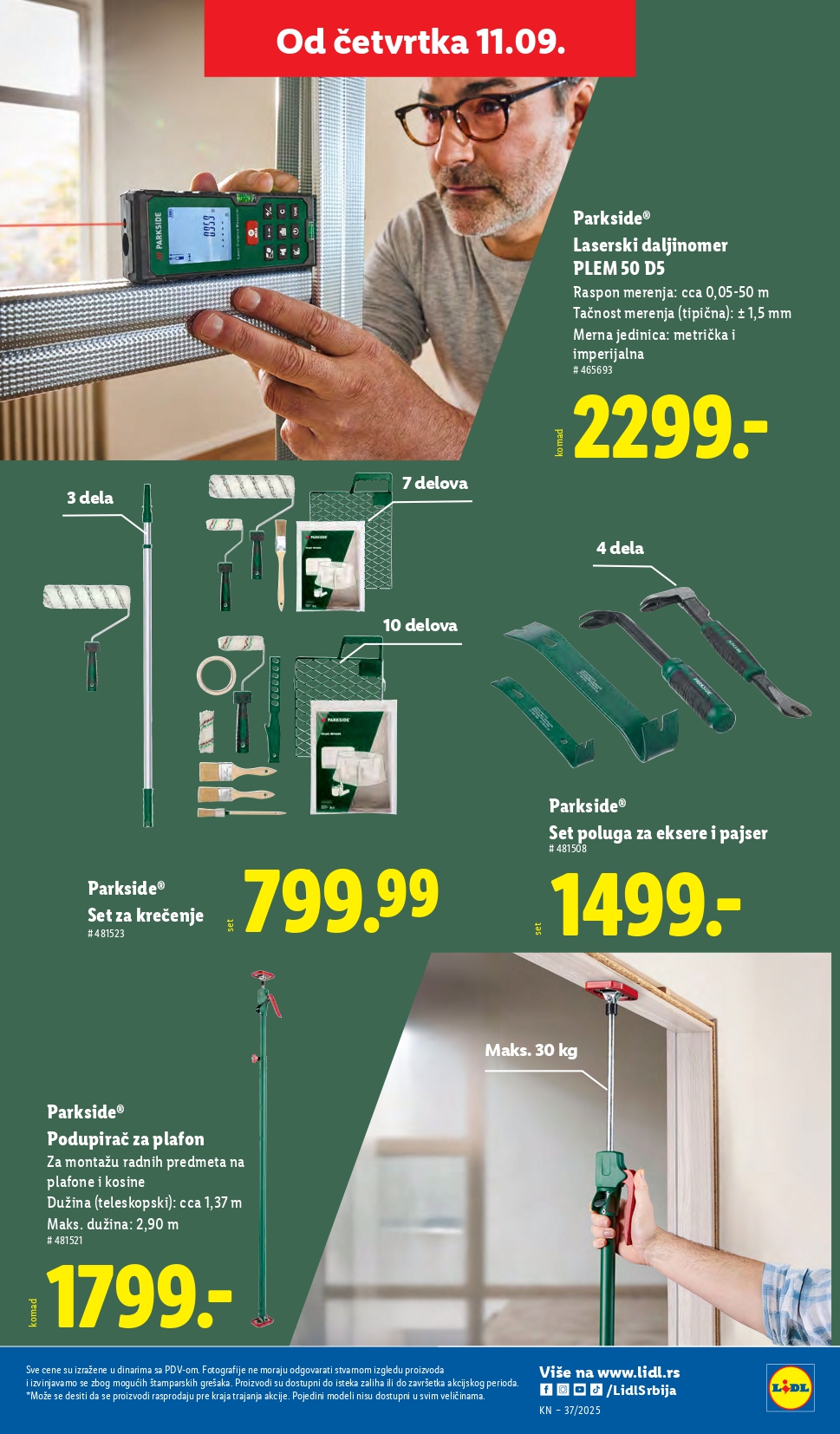 Lidl katalog PREHRANA 11-17.9.2025.