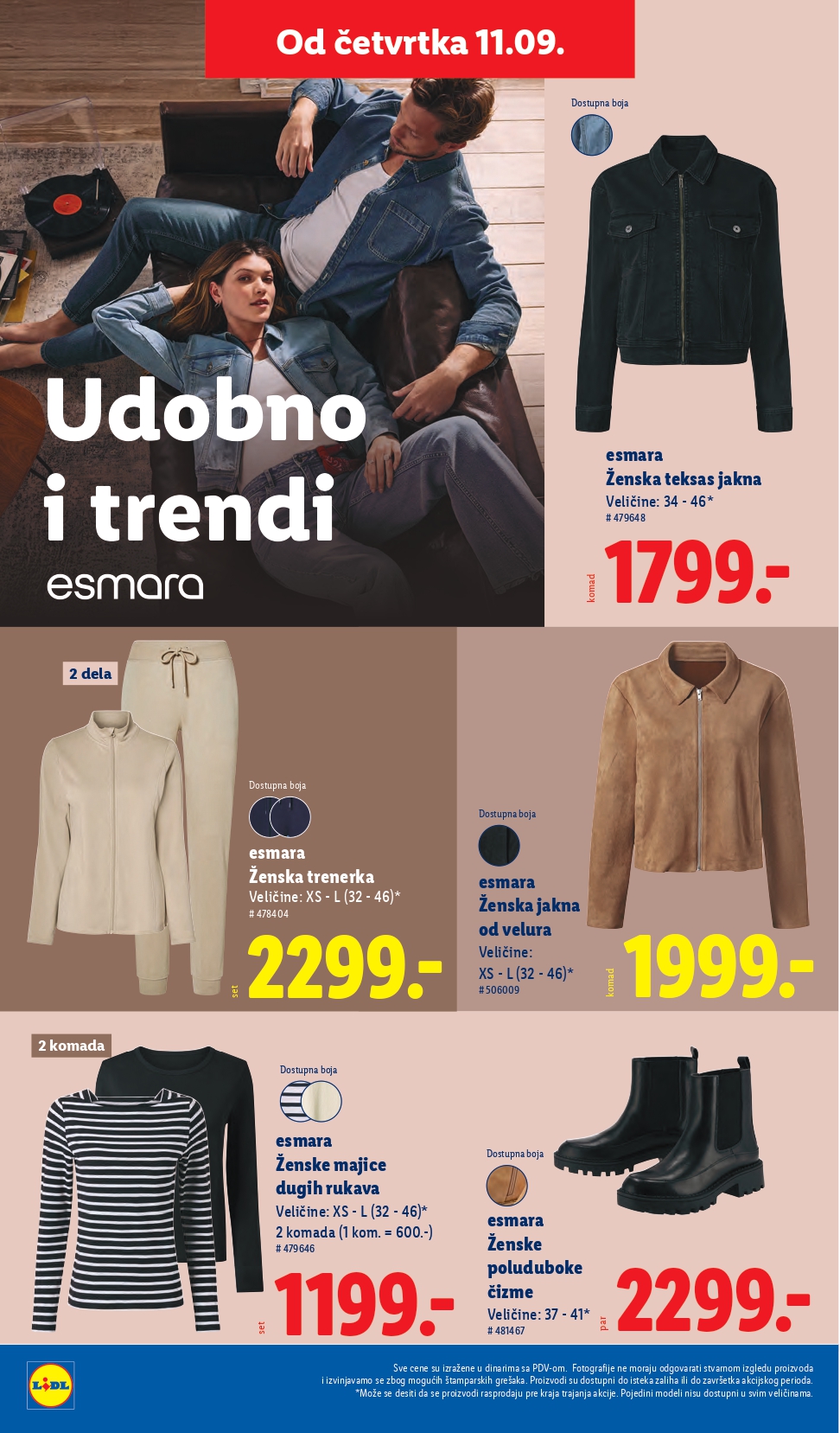 Lidl katalog PREHRANA 11-17.9.2025.
