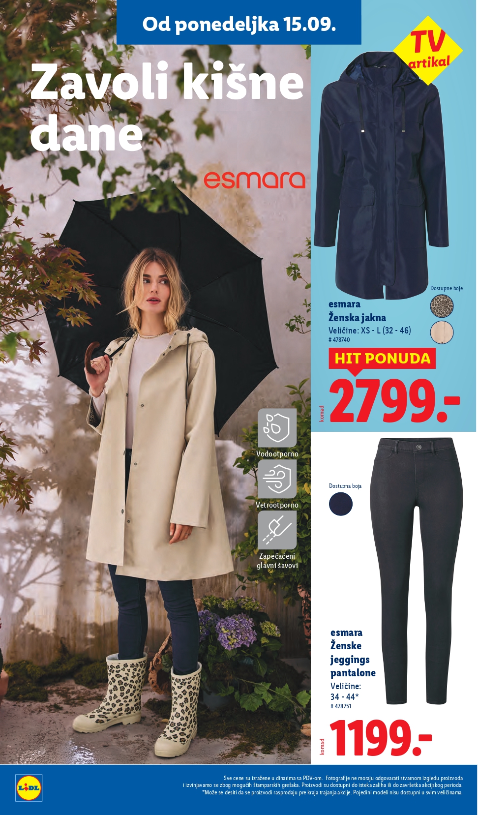 Lidl katalog PREHRANA 11-17.9.2025.