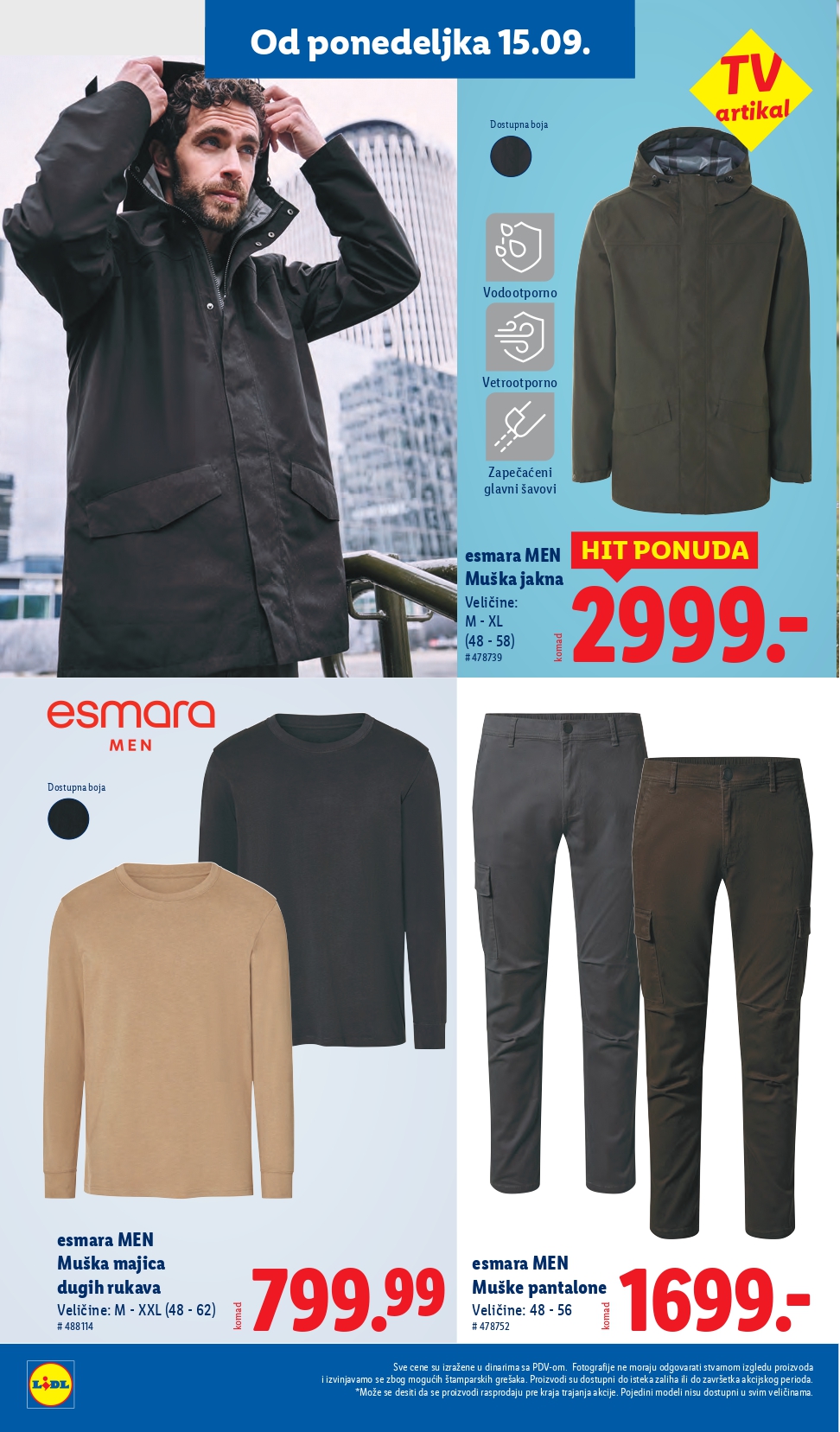 Lidl katalog PREHRANA 11-17.9.2025.