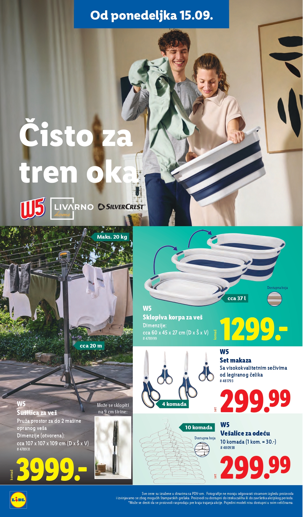 Lidl katalog PREHRANA 11-17.9.2025.