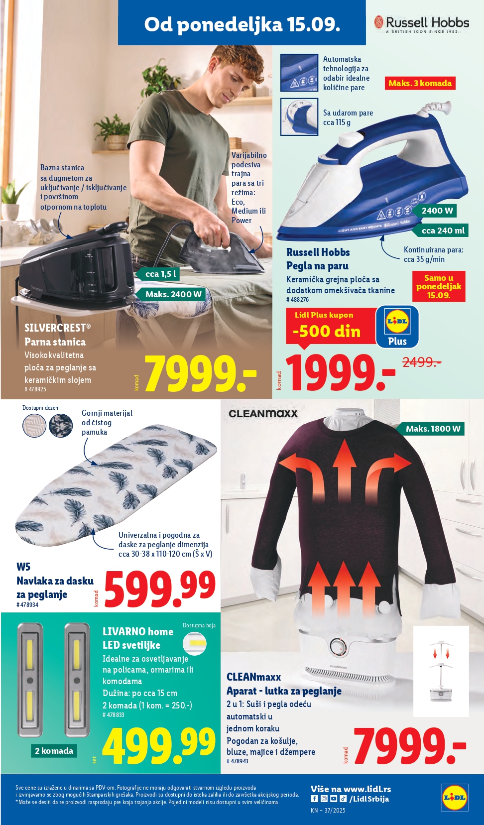 Lidl katalog PREHRANA 11-17.9.2025.