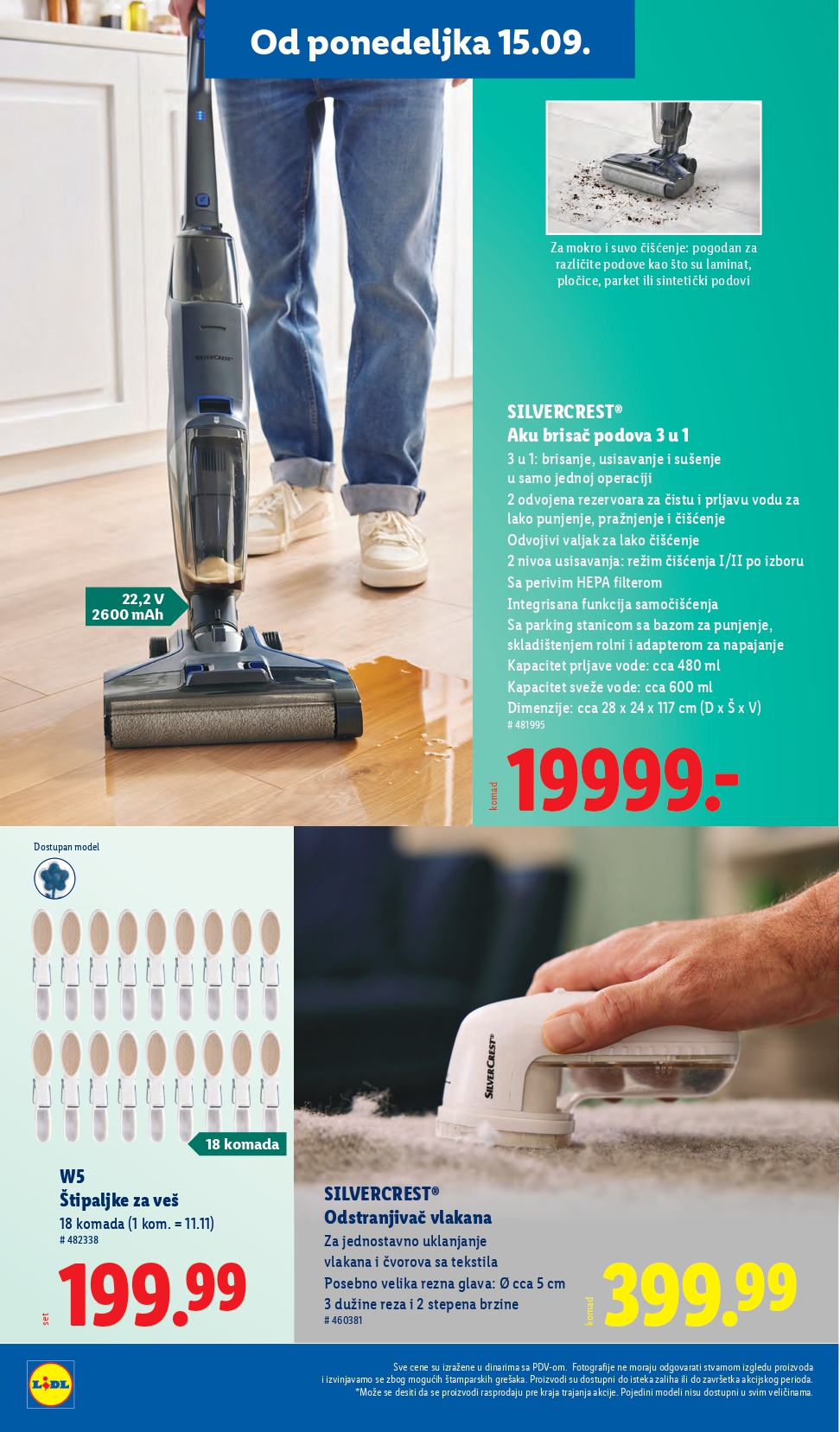 Lidl katalog PREHRANA 11-17.9.2025.