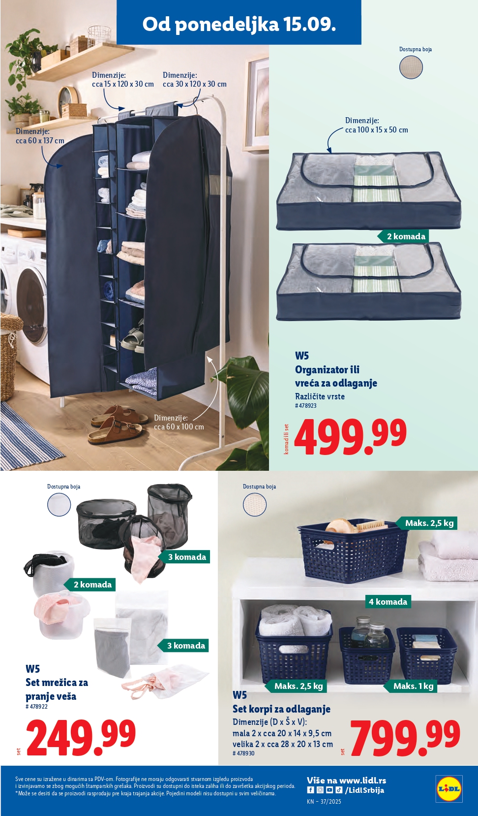 Lidl katalog PREHRANA 11-17.9.2025.