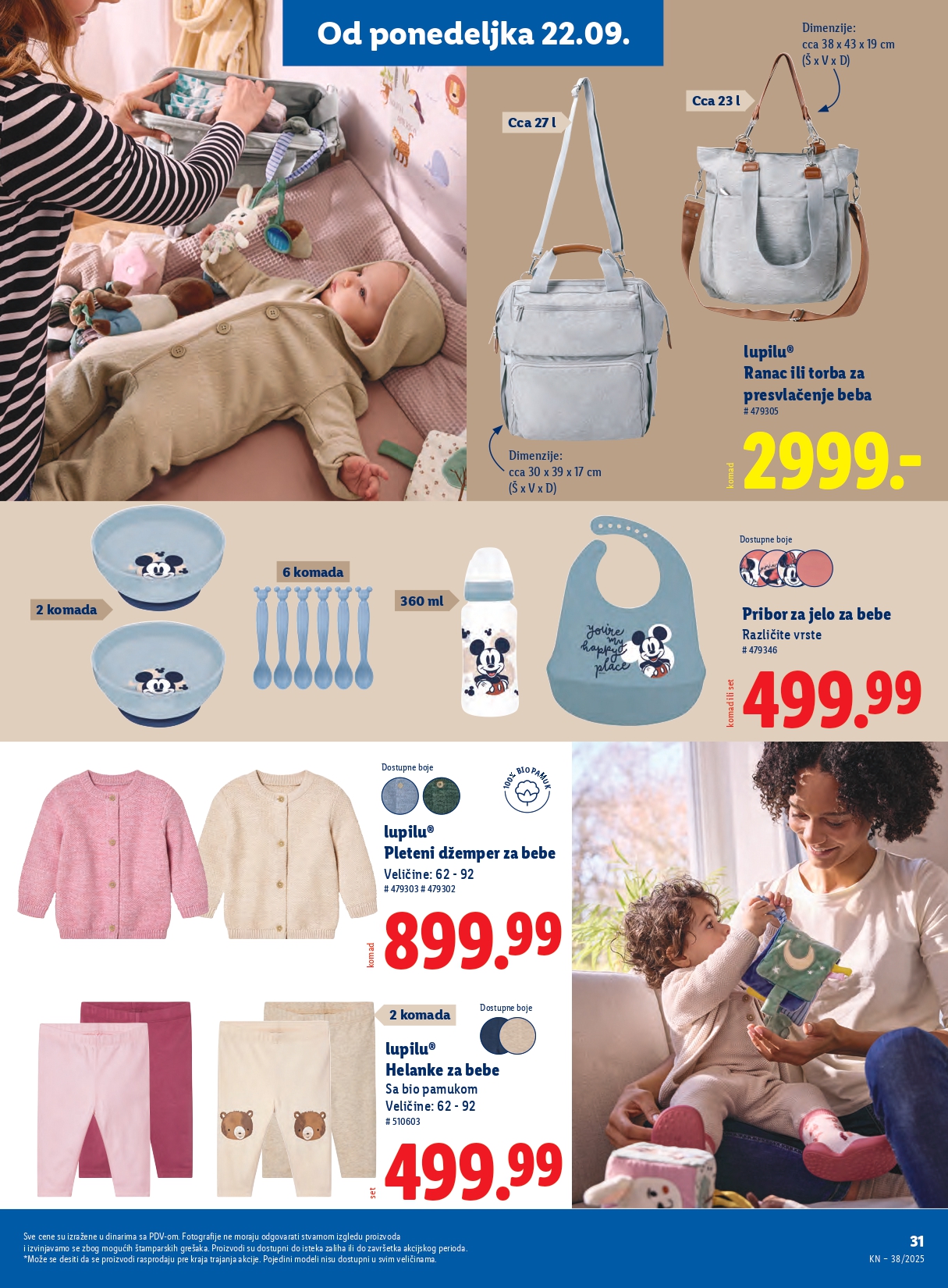 Lidl NEŽNE RADOSTI 22-24.9.2025.