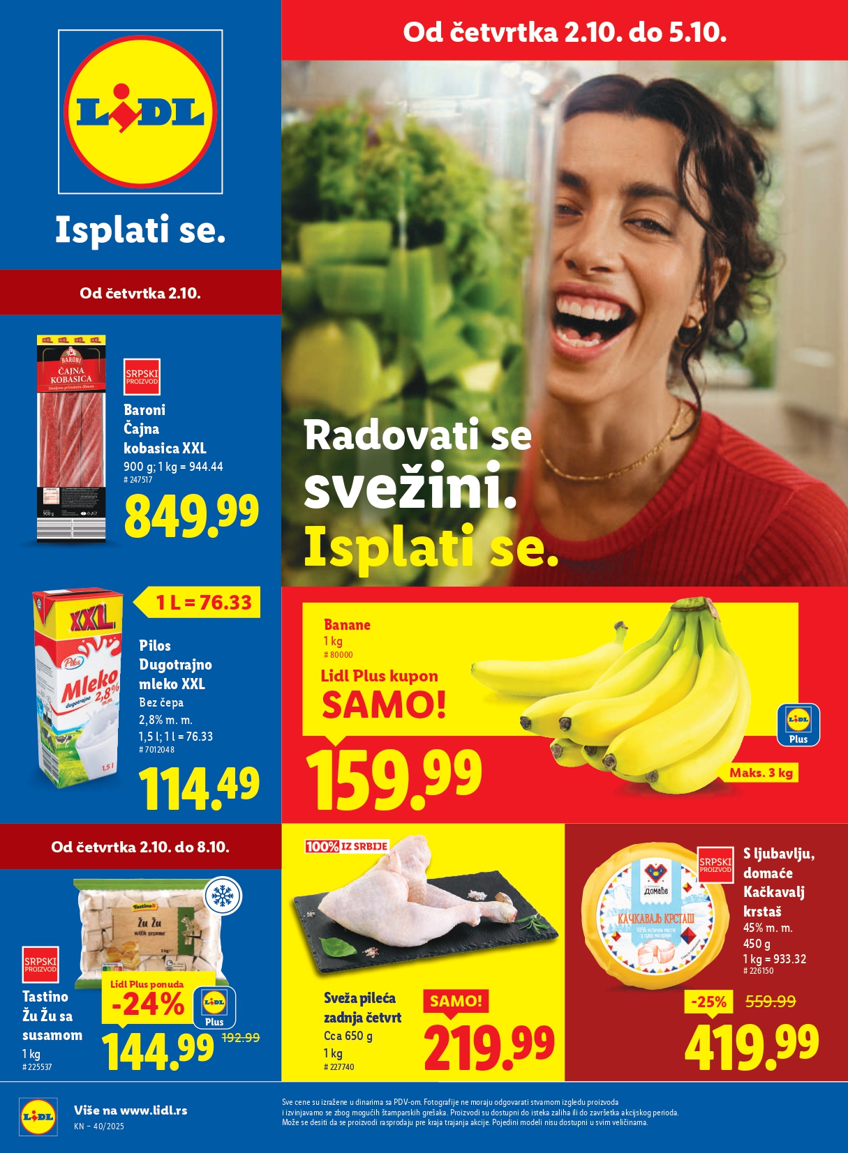 Lidl katalog 2-9.10.2025.