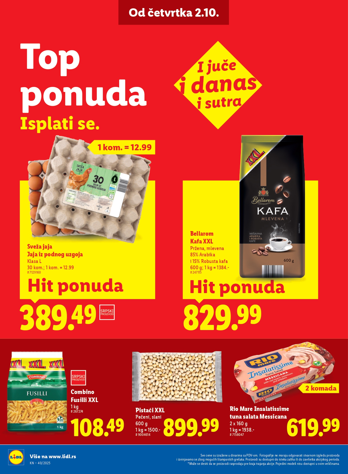 Lidl katalog 2-9.10.2025.