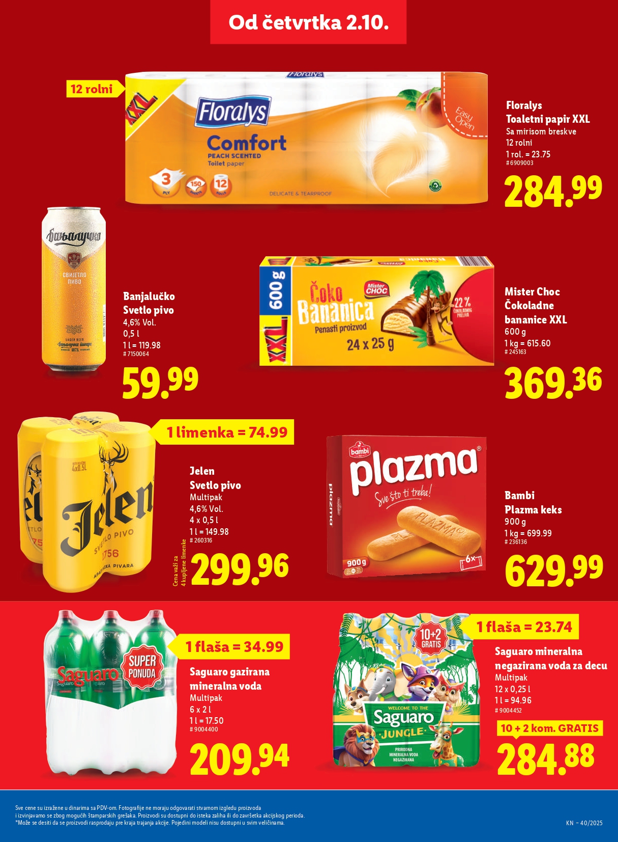 Lidl katalog 2-9.10.2025.
