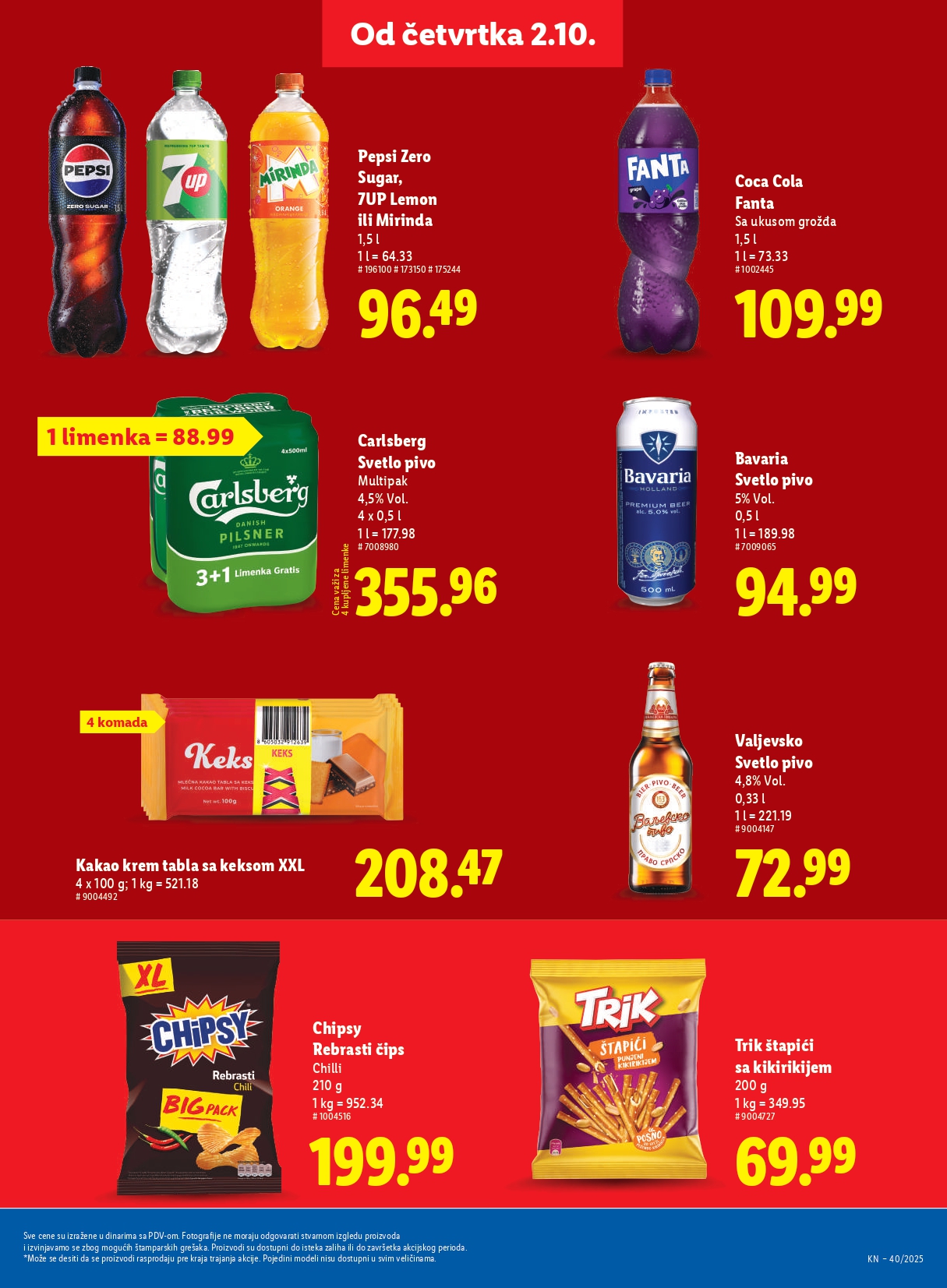 Lidl katalog 2-9.10.2025.
