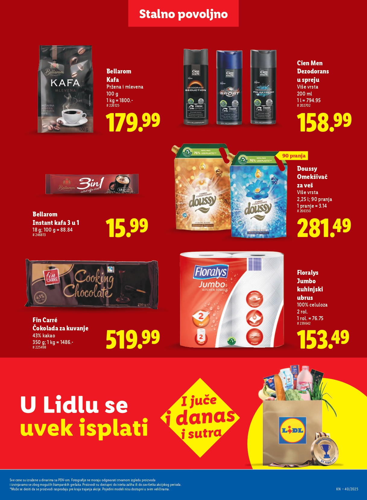 Lidl katalog 2-9.10.2025.