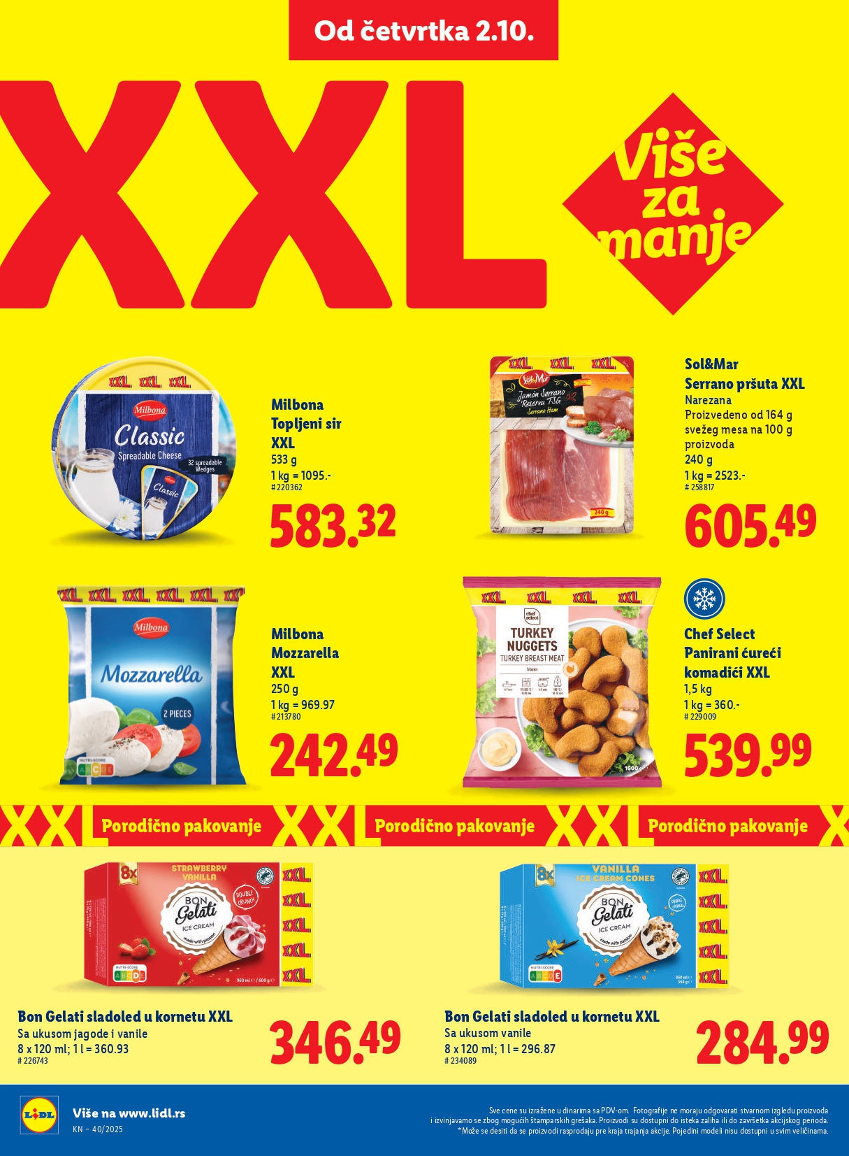 Lidl katalog 2-9.10.2025.