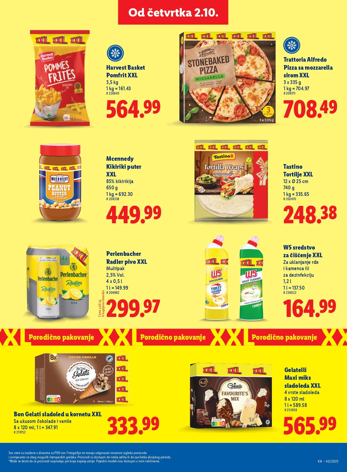 Lidl katalog 2-9.10.2025.