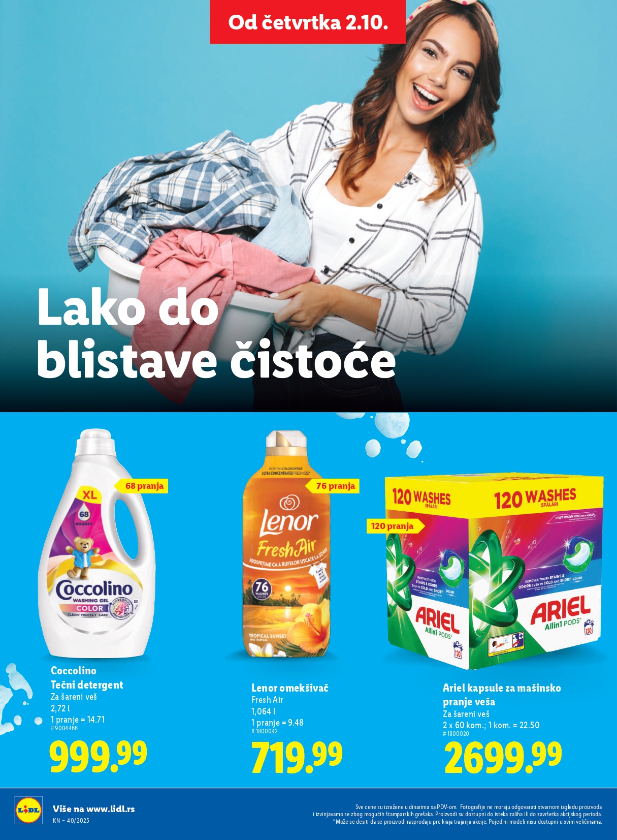 Lidl katalog 2-9.10.2025.
