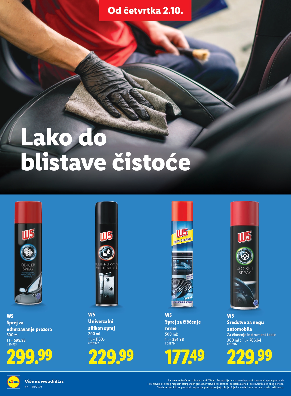 Lidl katalog 2-9.10.2025.