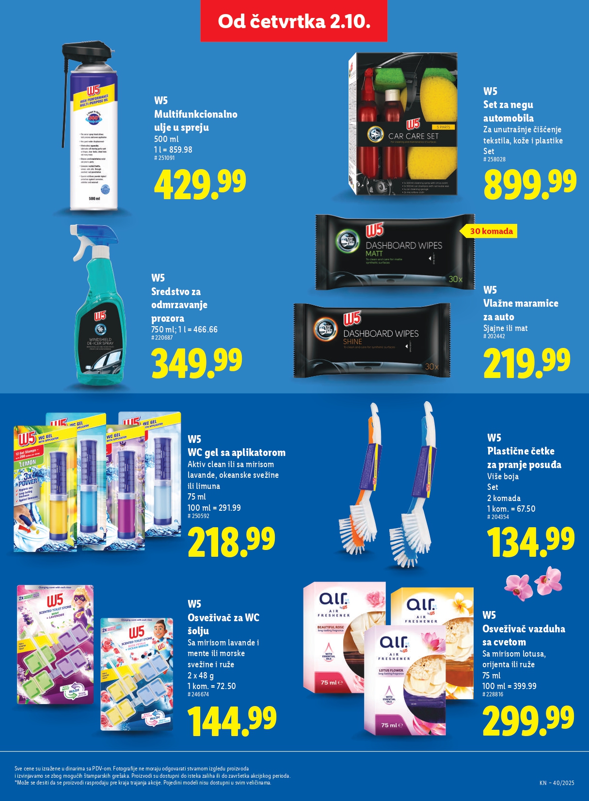 Lidl katalog 2-9.10.2025.