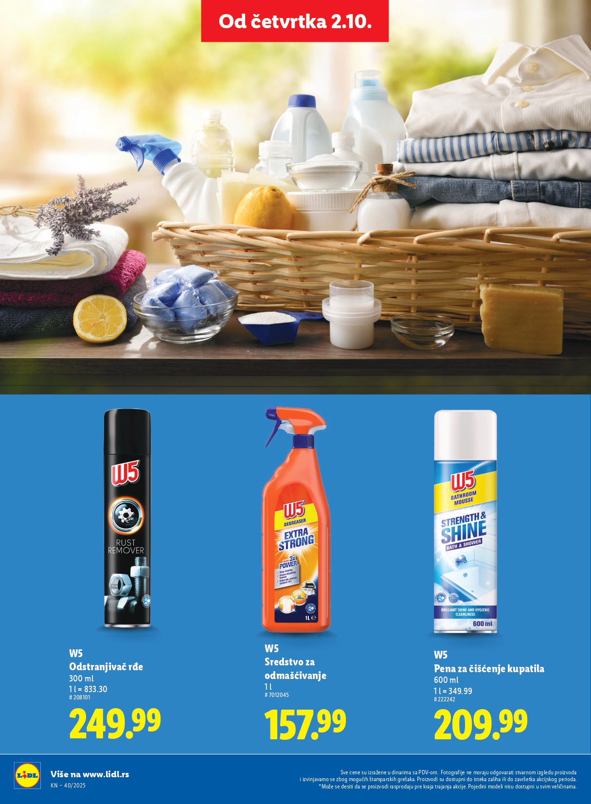 Lidl katalog 2-9.10.2025.