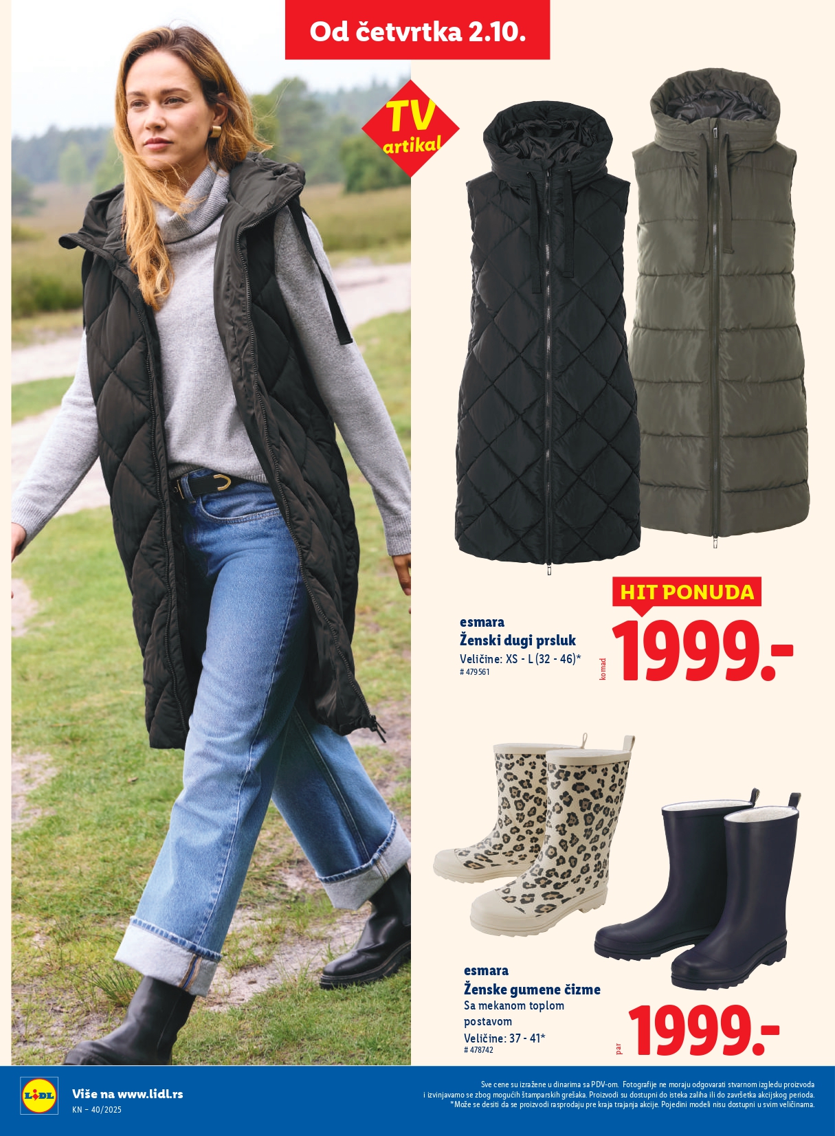 Lidl katalog 2-9.10.2025.