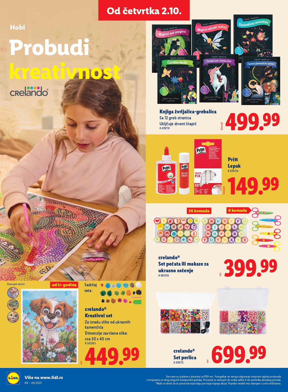 Lidl katalog 2-9.10.2025.