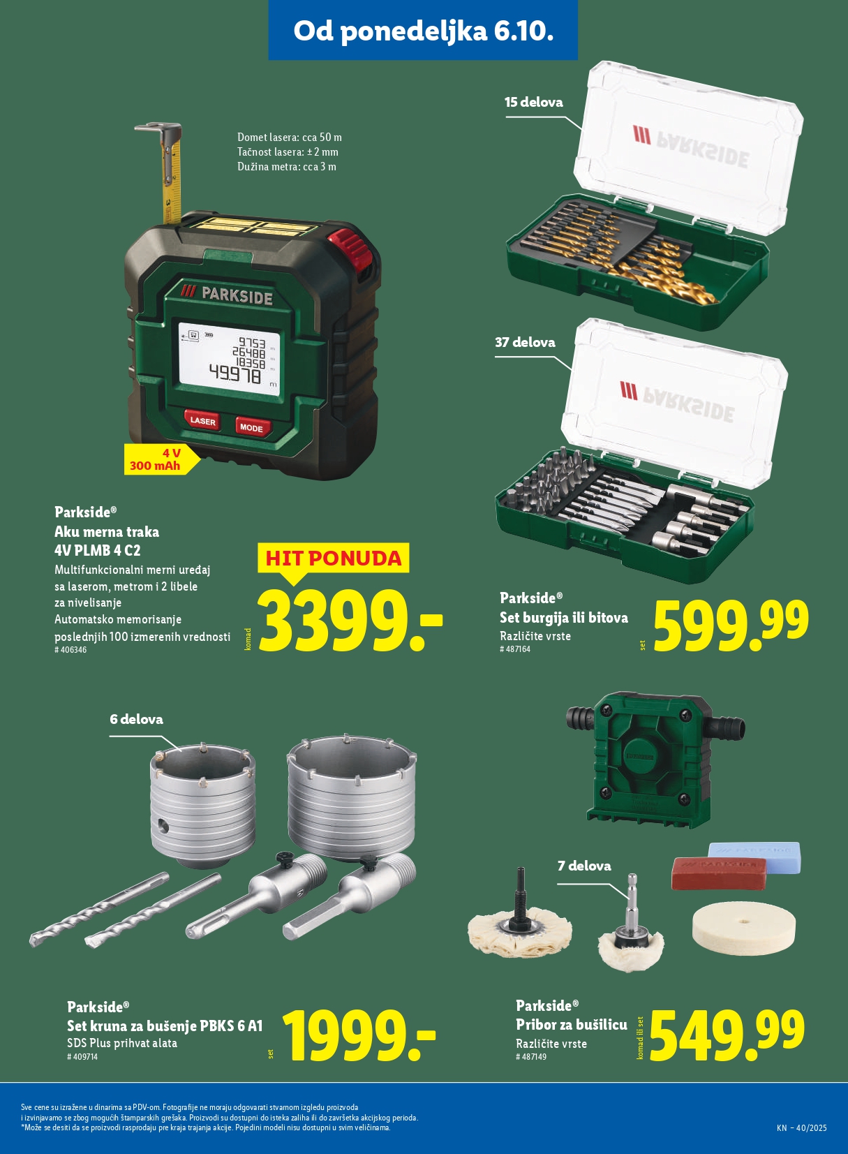 Lidl katalog 2-9.10.2025.