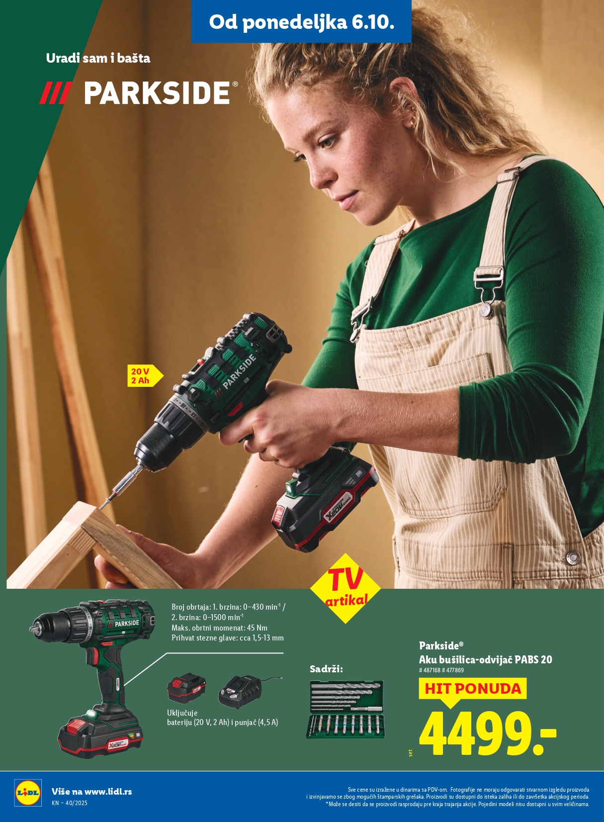 Lidl katalog 2-9.10.2025.