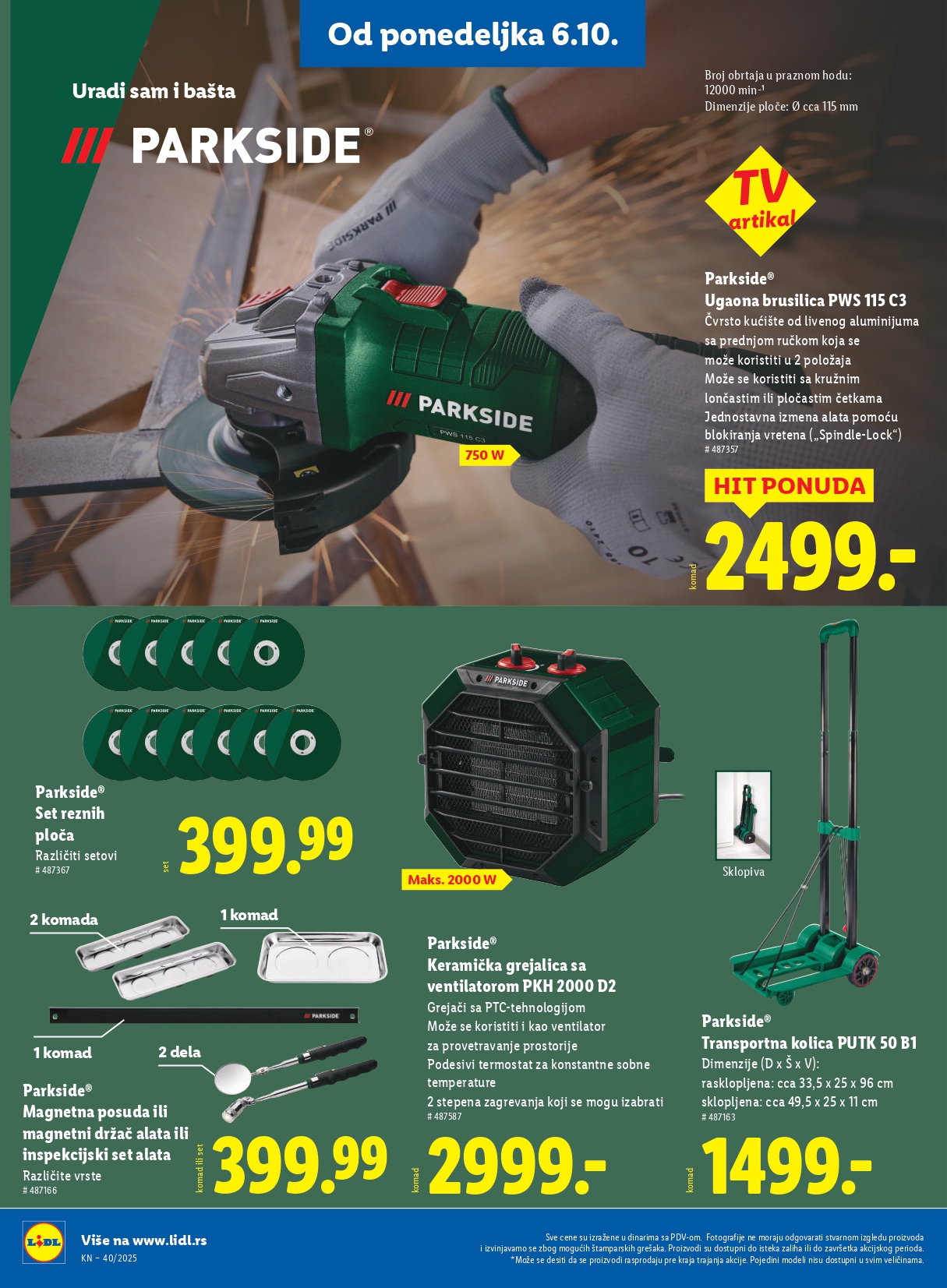 Lidl katalog 2-9.10.2025.