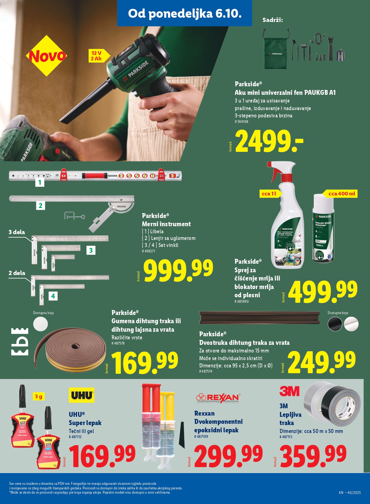 Lidl katalog 2-9.10.2025.
