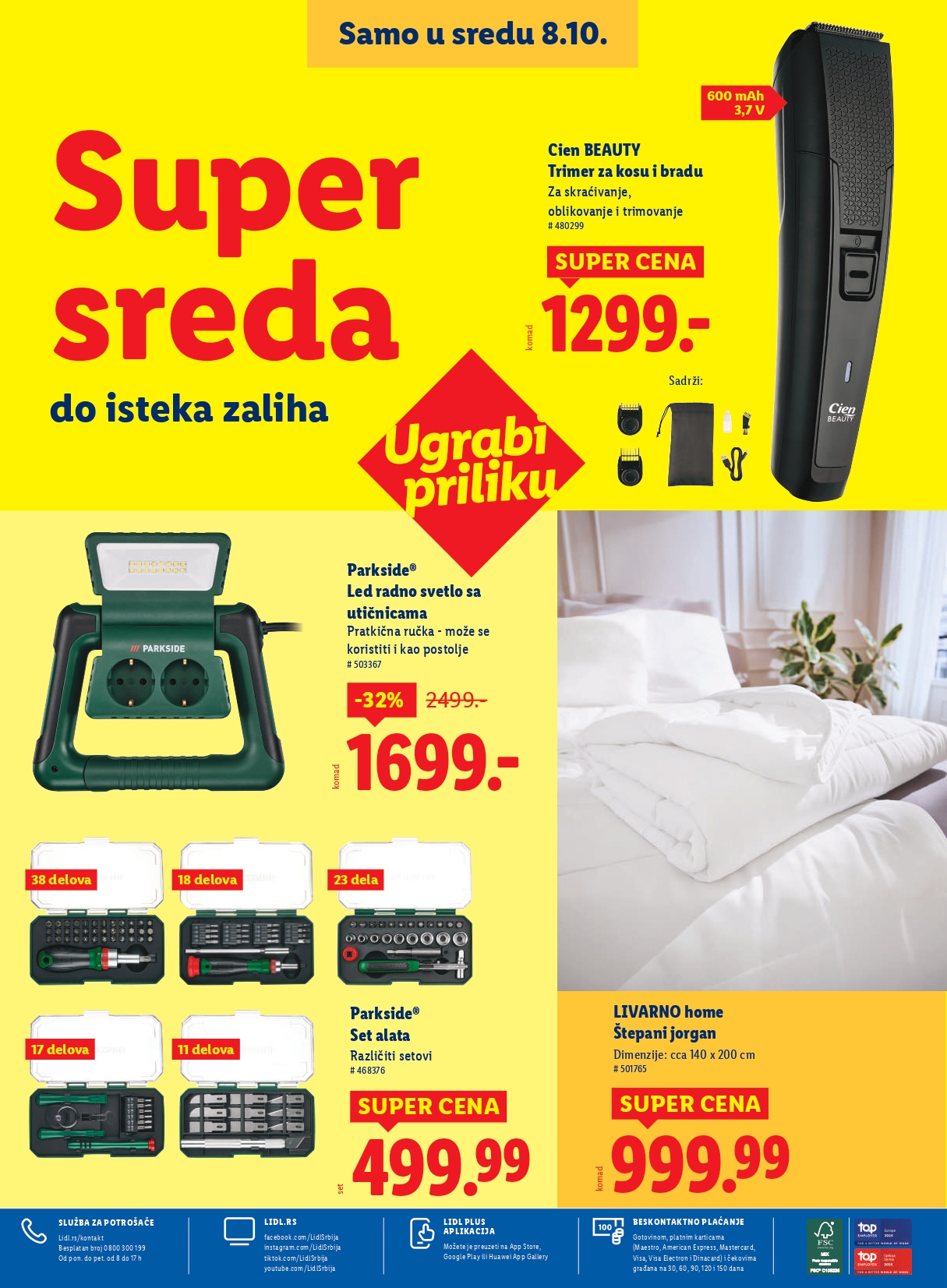 Lidl katalog 2-9.10.2025.
