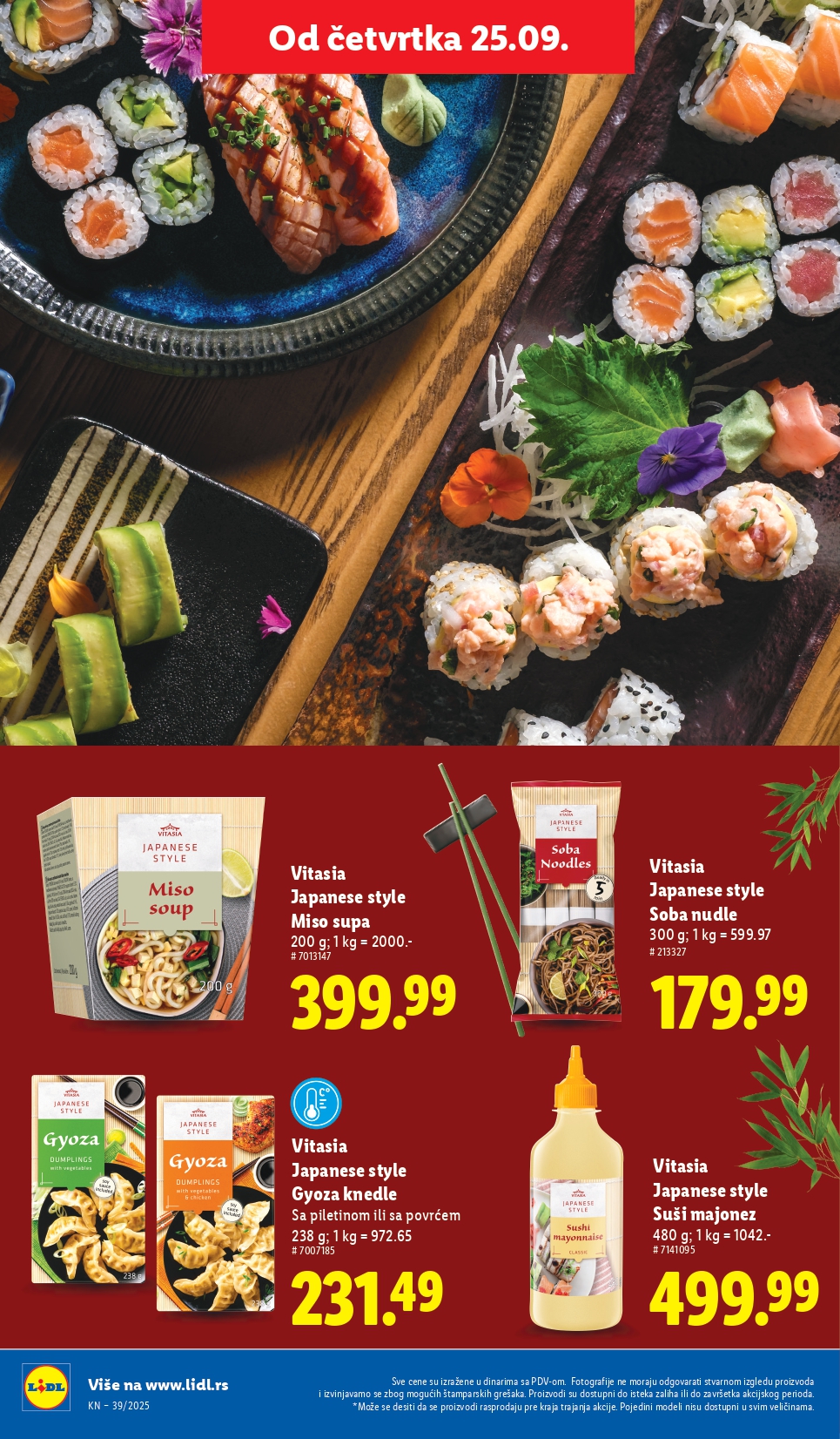 Lidl katalog 25.9-1.10.2025.