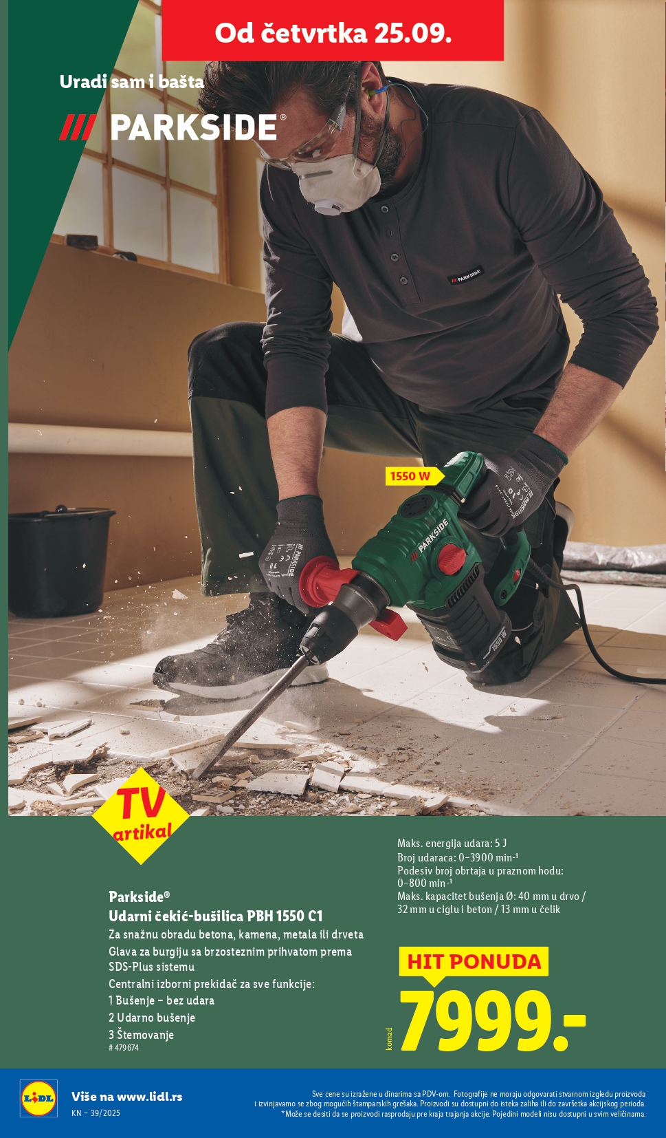 Lidl katalog 25.9-1.10.2025.