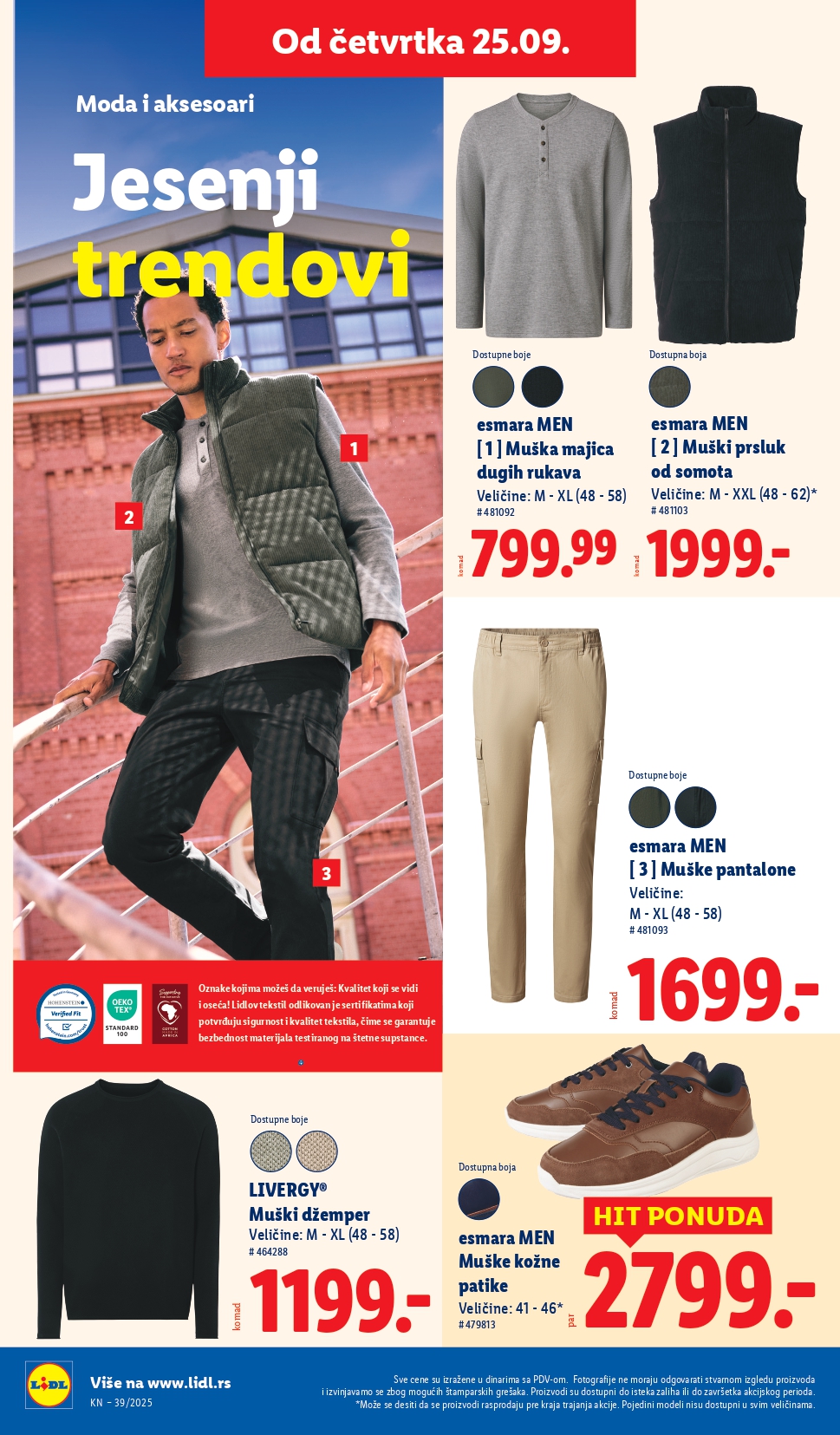 Lidl katalog 25.9-1.10.2025.
