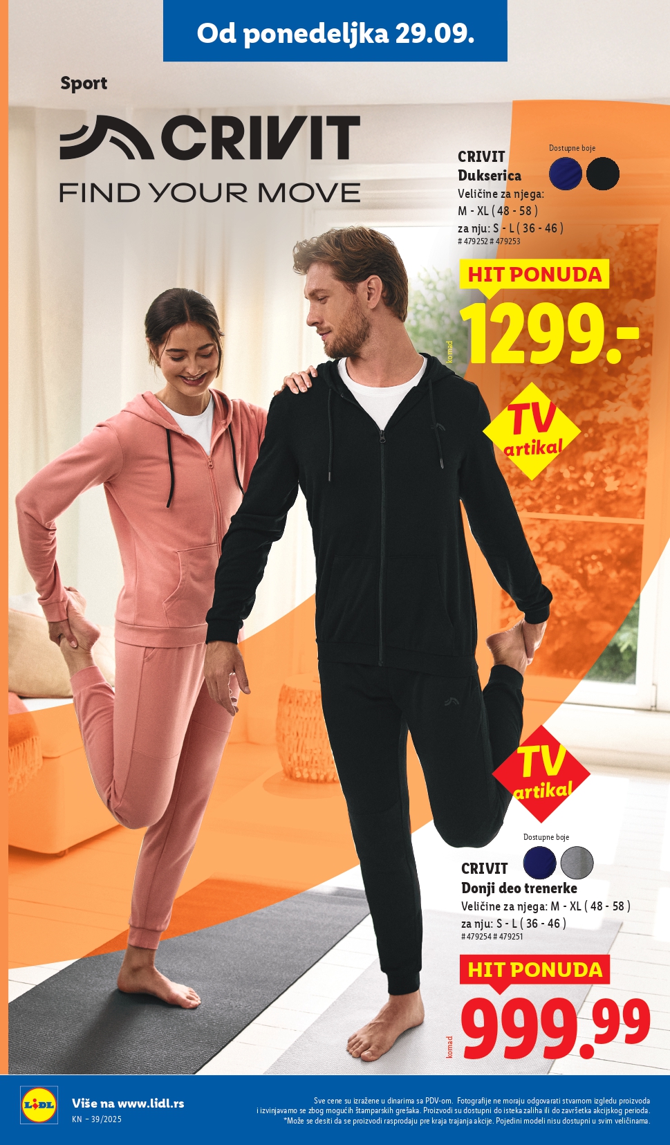 Lidl katalog 25.9-1.10.2025.