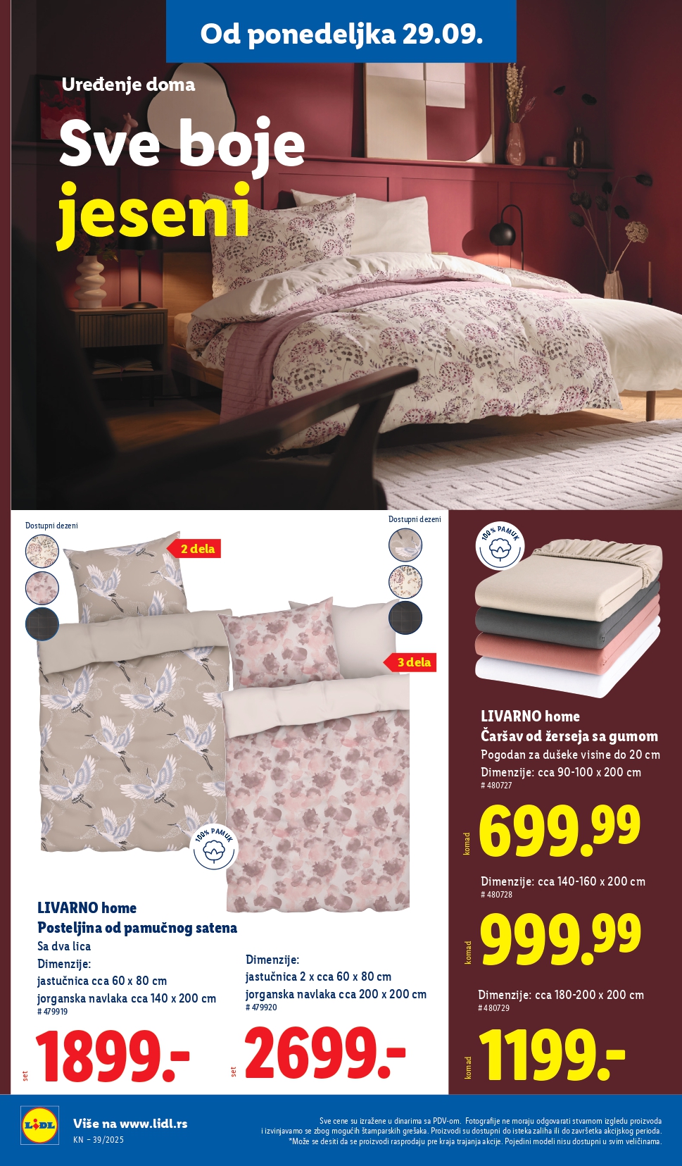 Lidl katalog 25.9-1.10.2025.