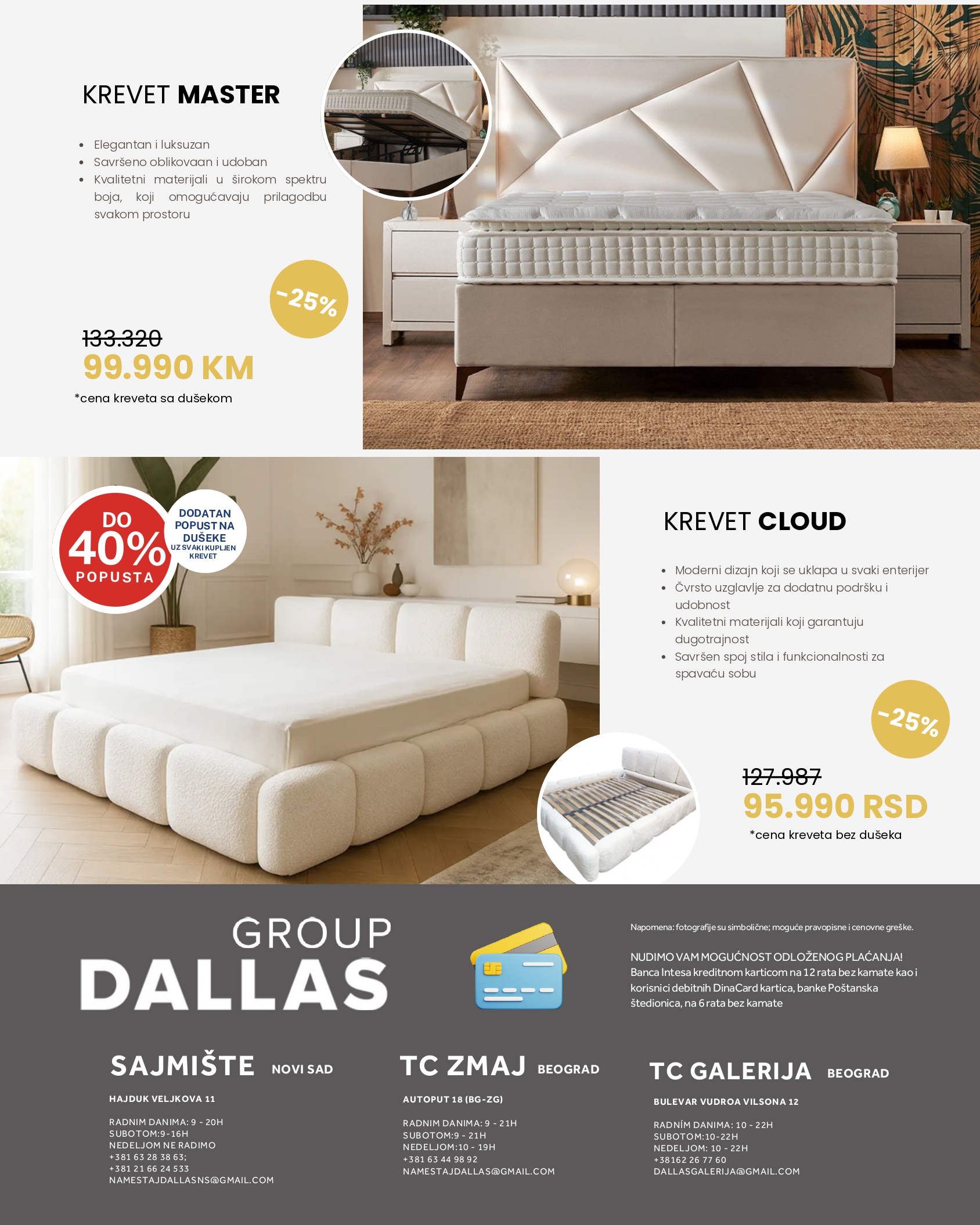 Dallas nameštaj katalog 1-30.9.2025.