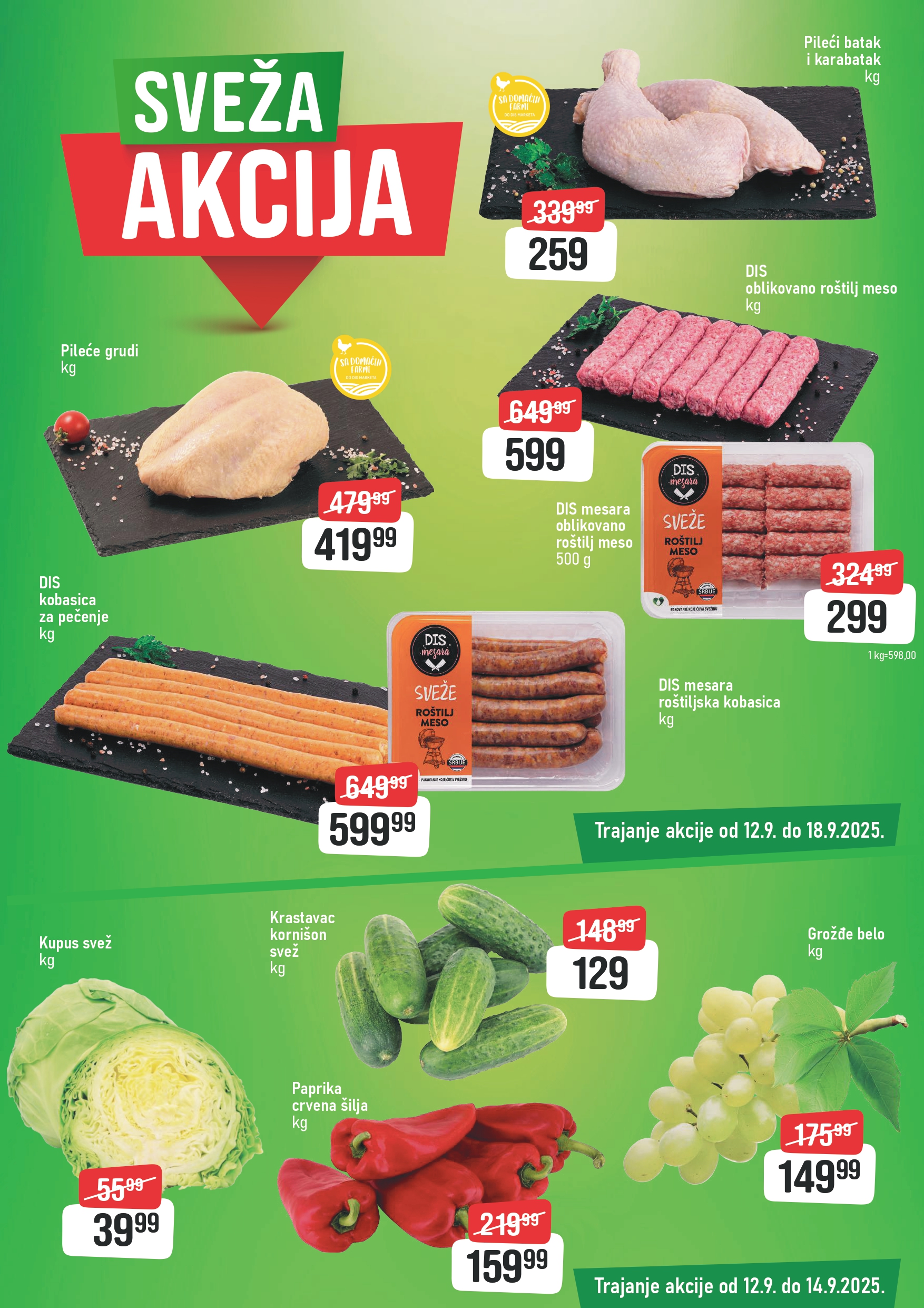 Dis SVEŽA AKCIJA 12-18.9.2025.