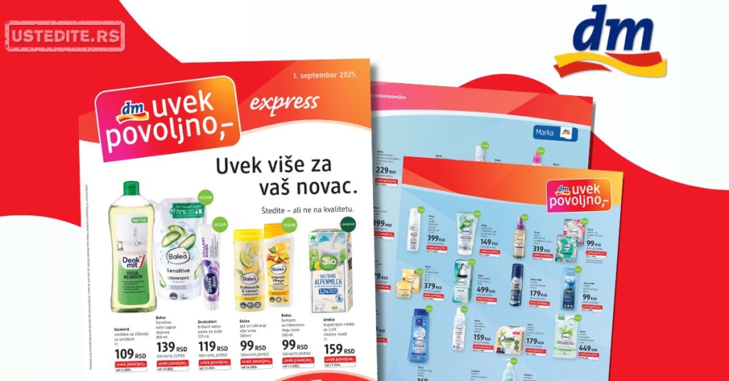 dm Katalog Expres SEPTEMBAR 2025.