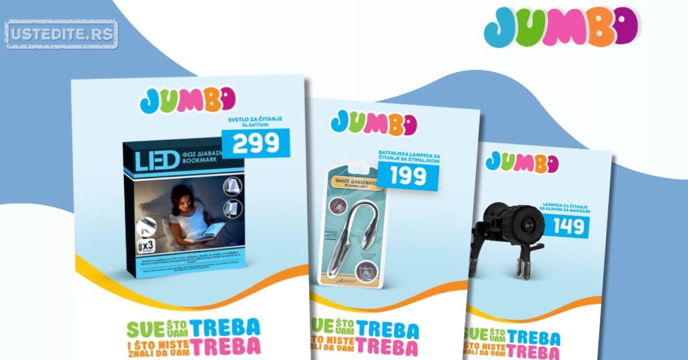 Jumbo LED LAMPE – septembar 2025.