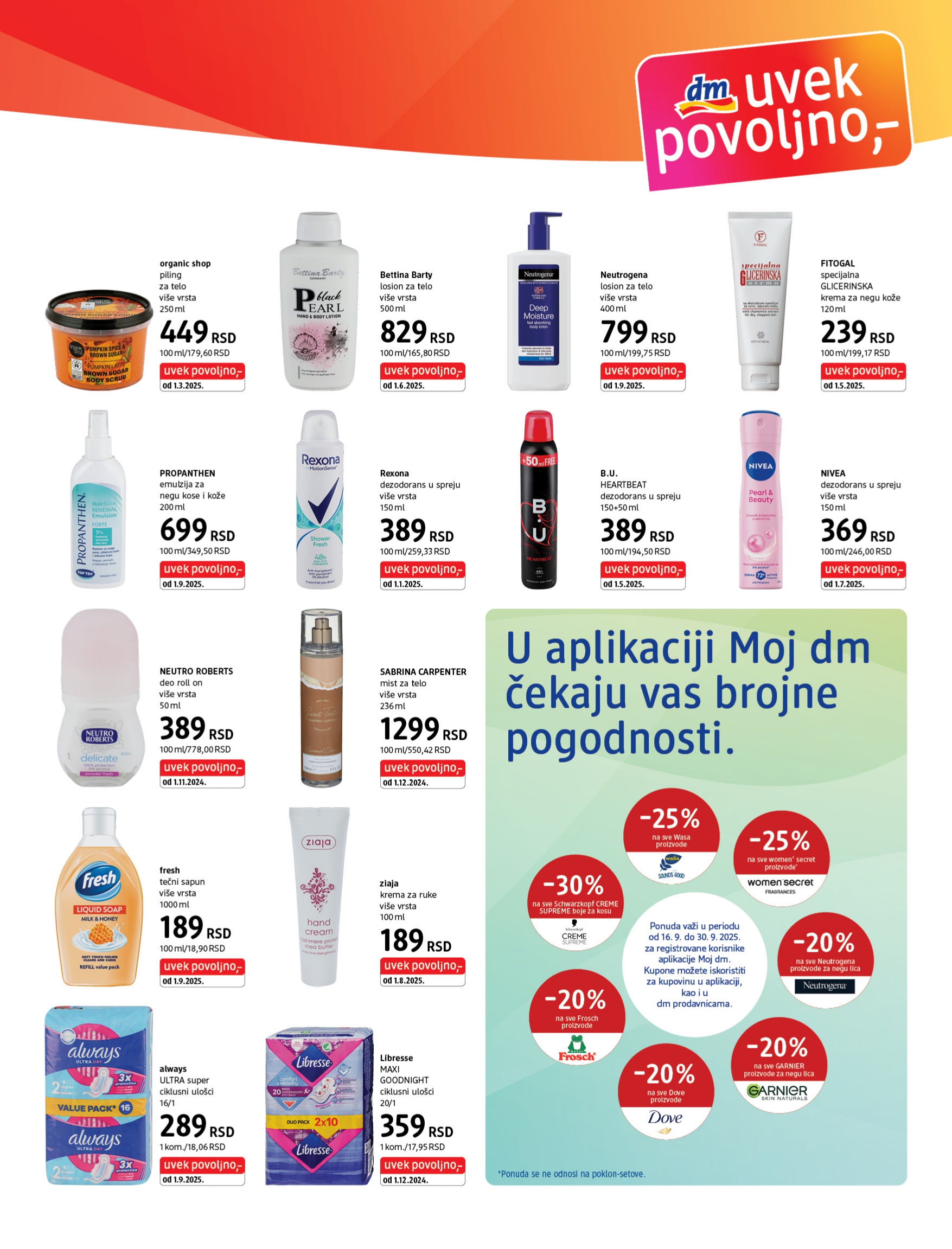 dm Katalog Expres 16-30.9.2025.
