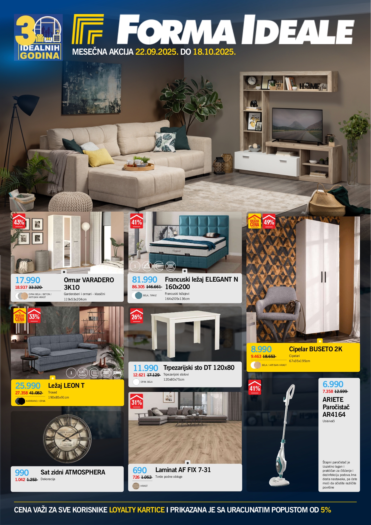 Forma Ideale katalog 22.9-18.10.2025.