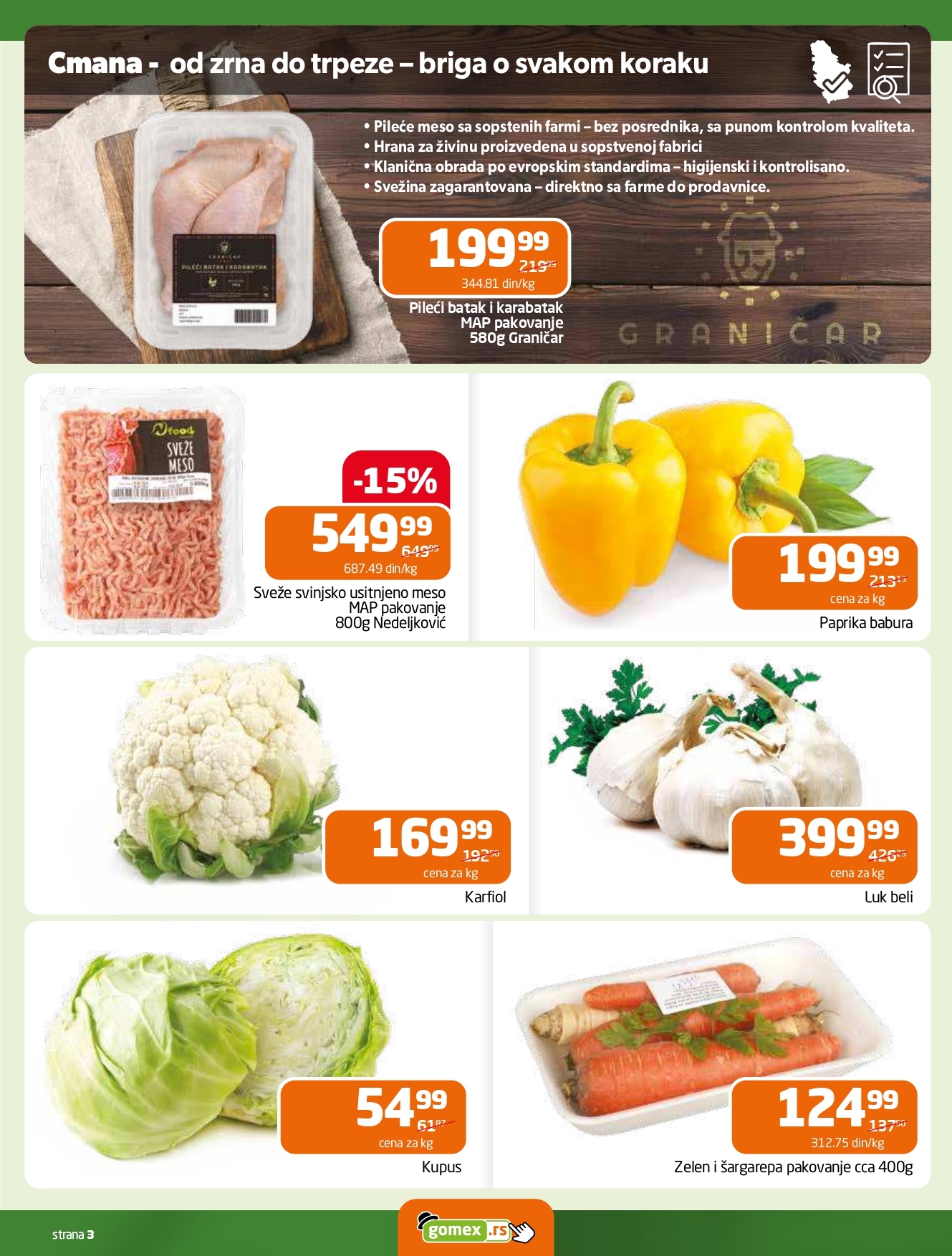 Gomex katalog AKCIJE IZ ŠEŠIRA 24-30.9.2025.