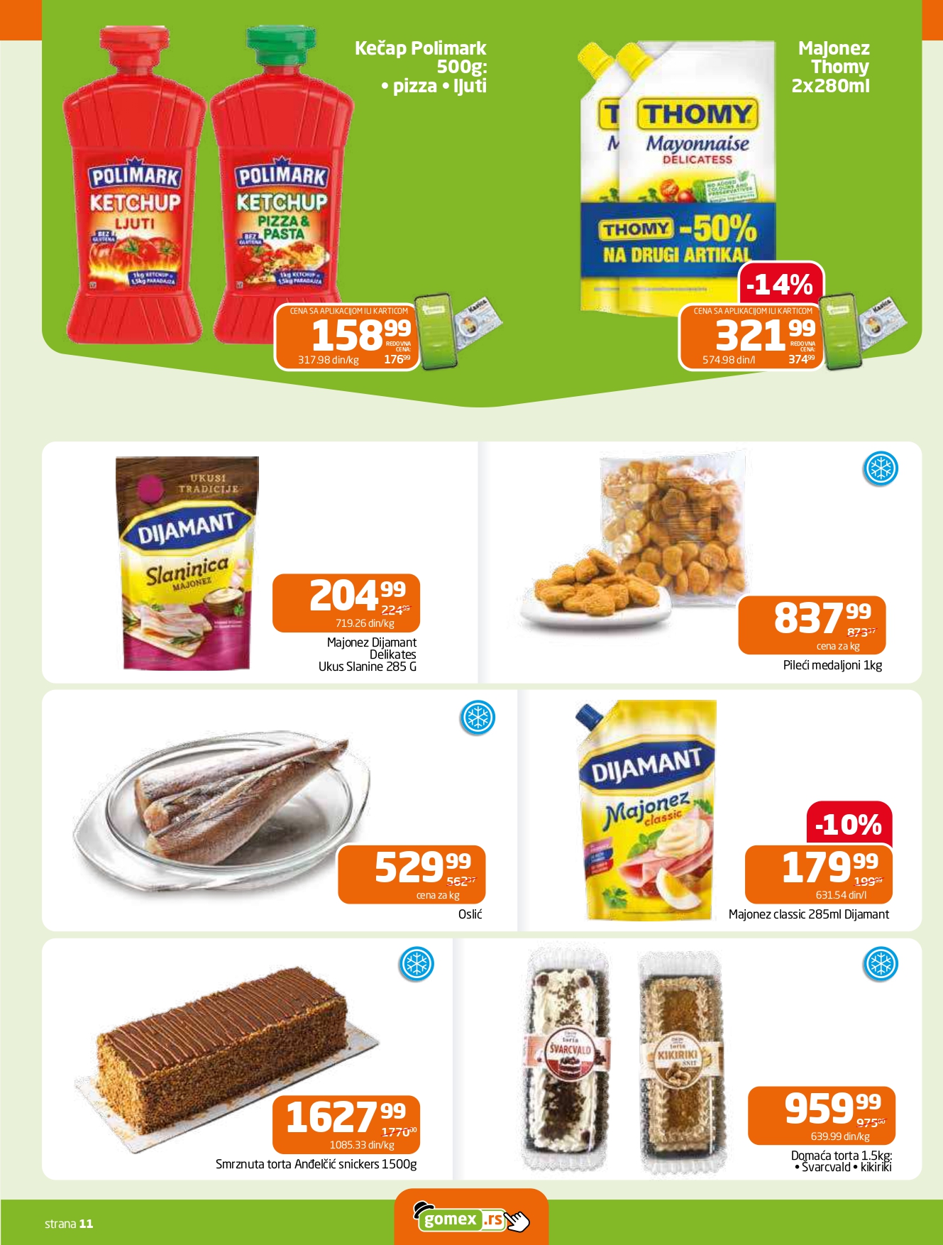Gomex katalog AKCIJE IZ ŠEŠIRA 24-30.9.2025.