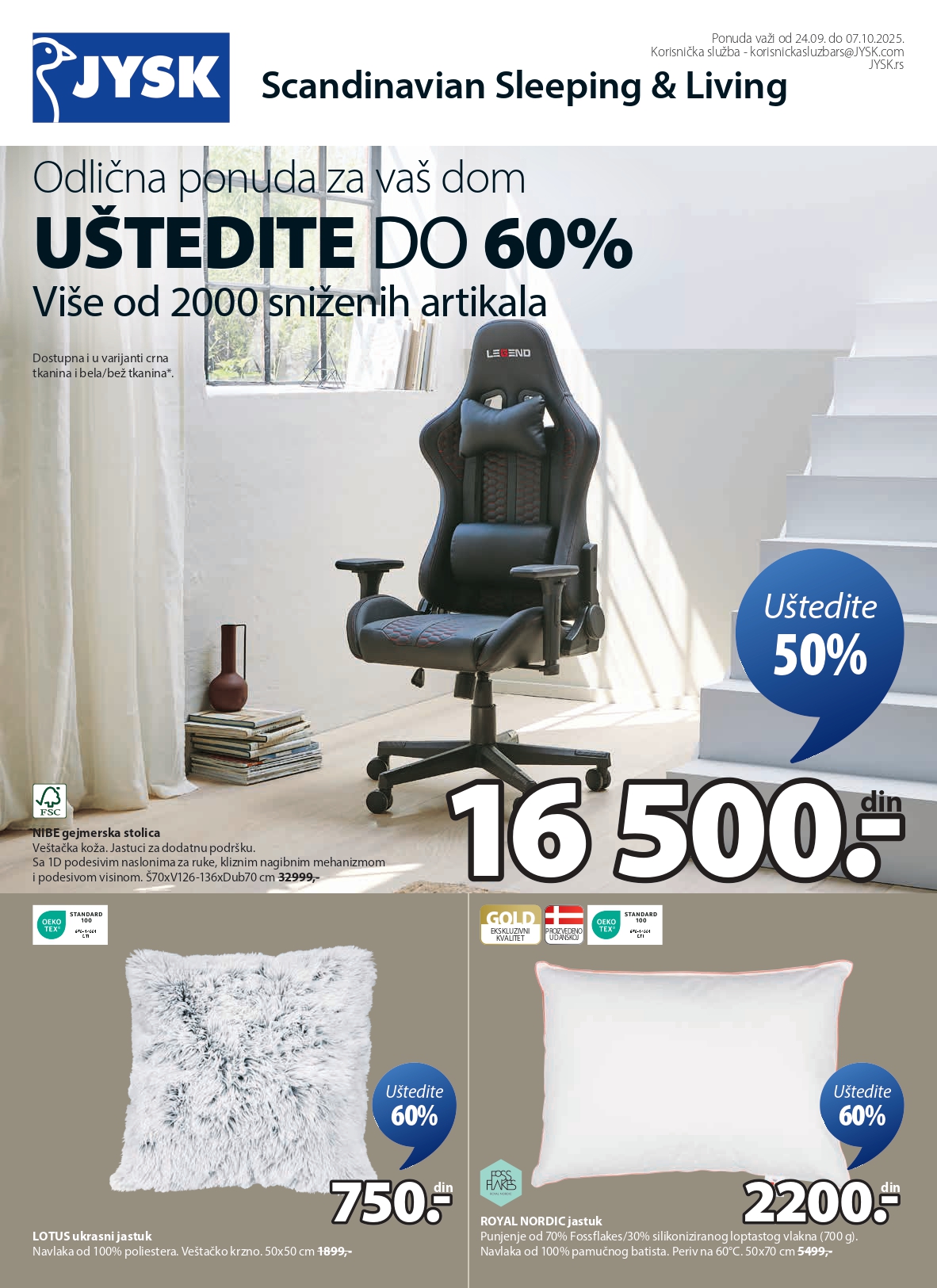 Jysk katalog 24.9-7.10.2025.